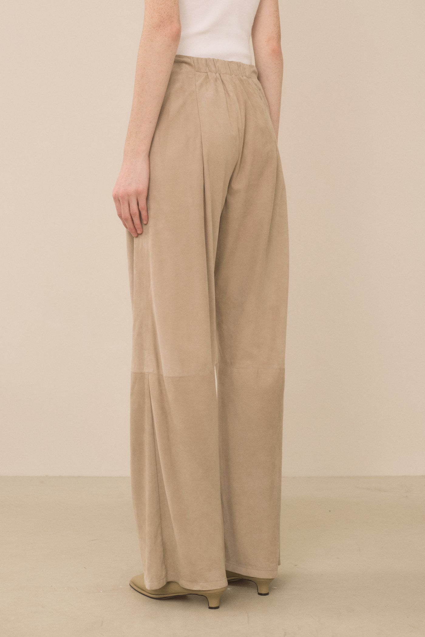 SUEDE GALLERY TROUSER