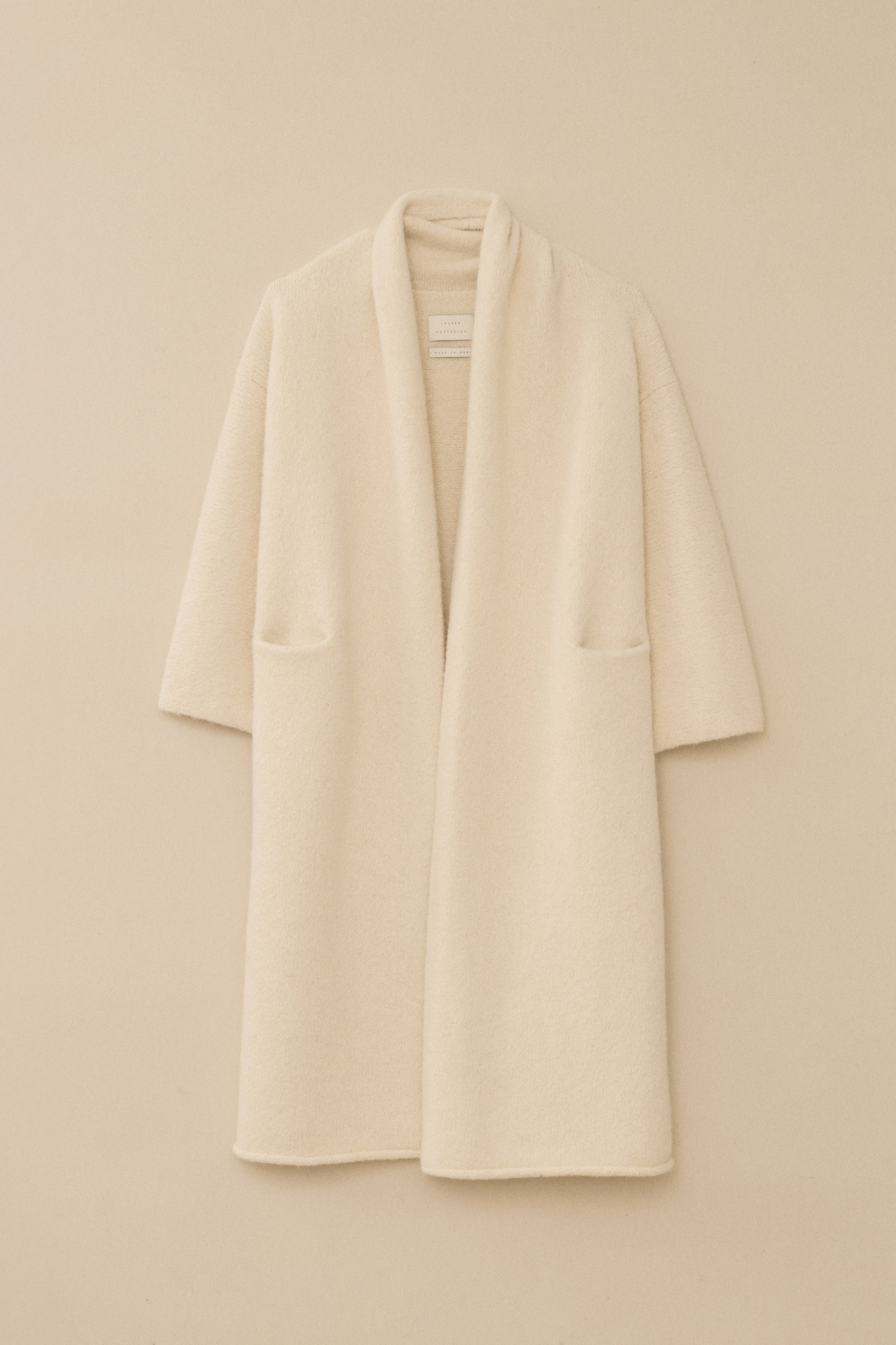 LONG SHAWL CARDIGAN