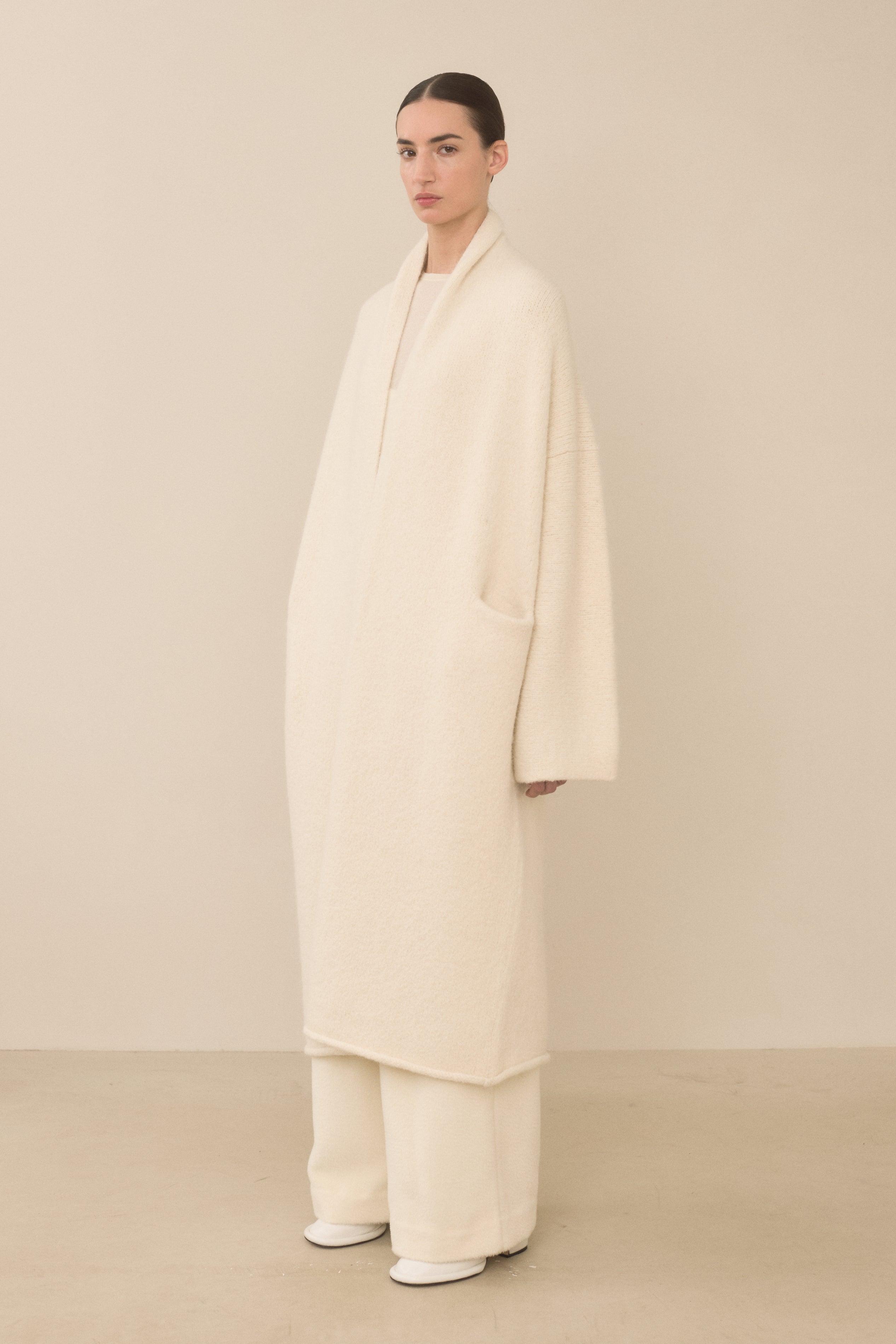 LONG SHAWL CARDIGAN