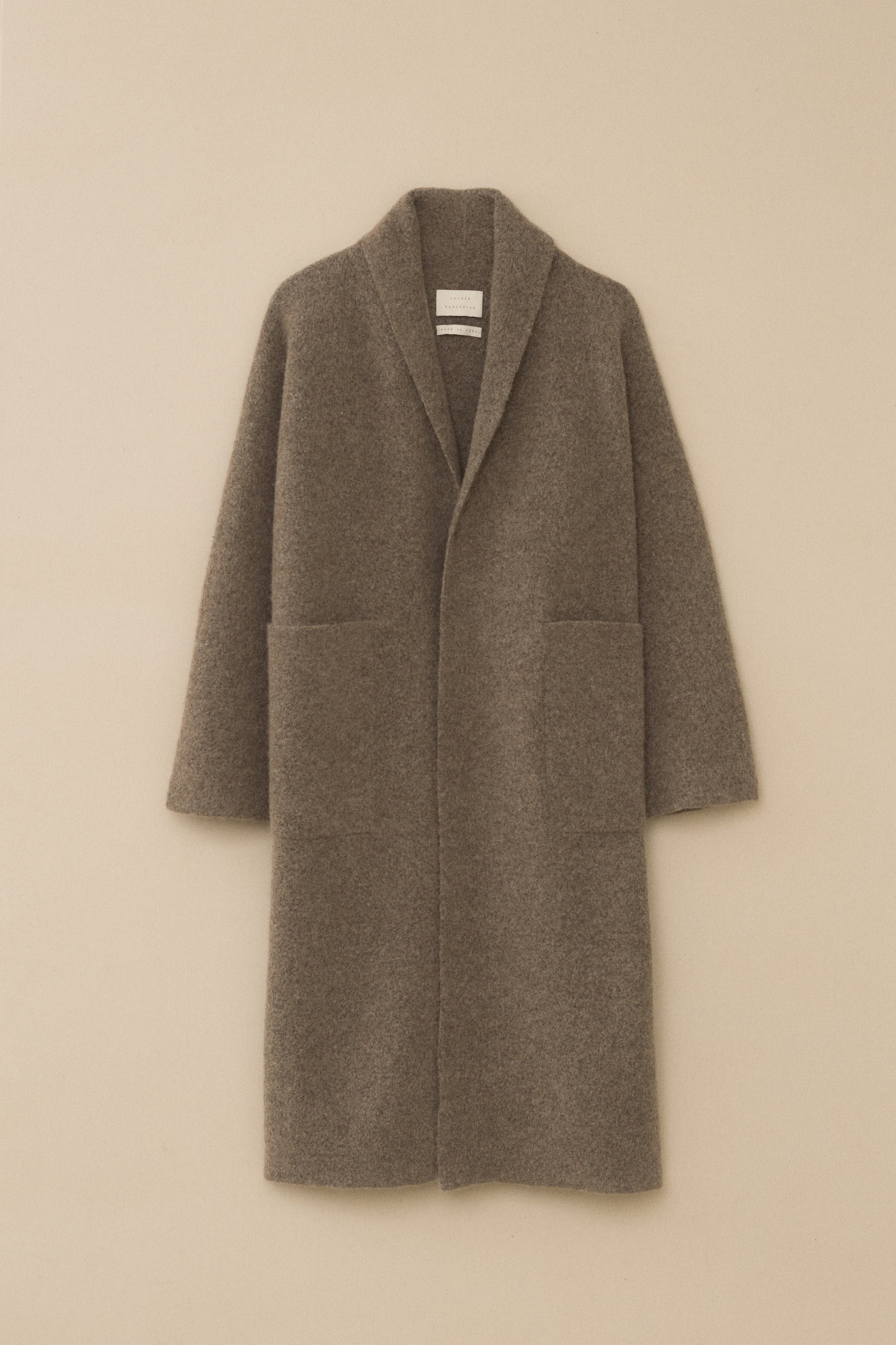 DOUBLE FACE LONG COAT