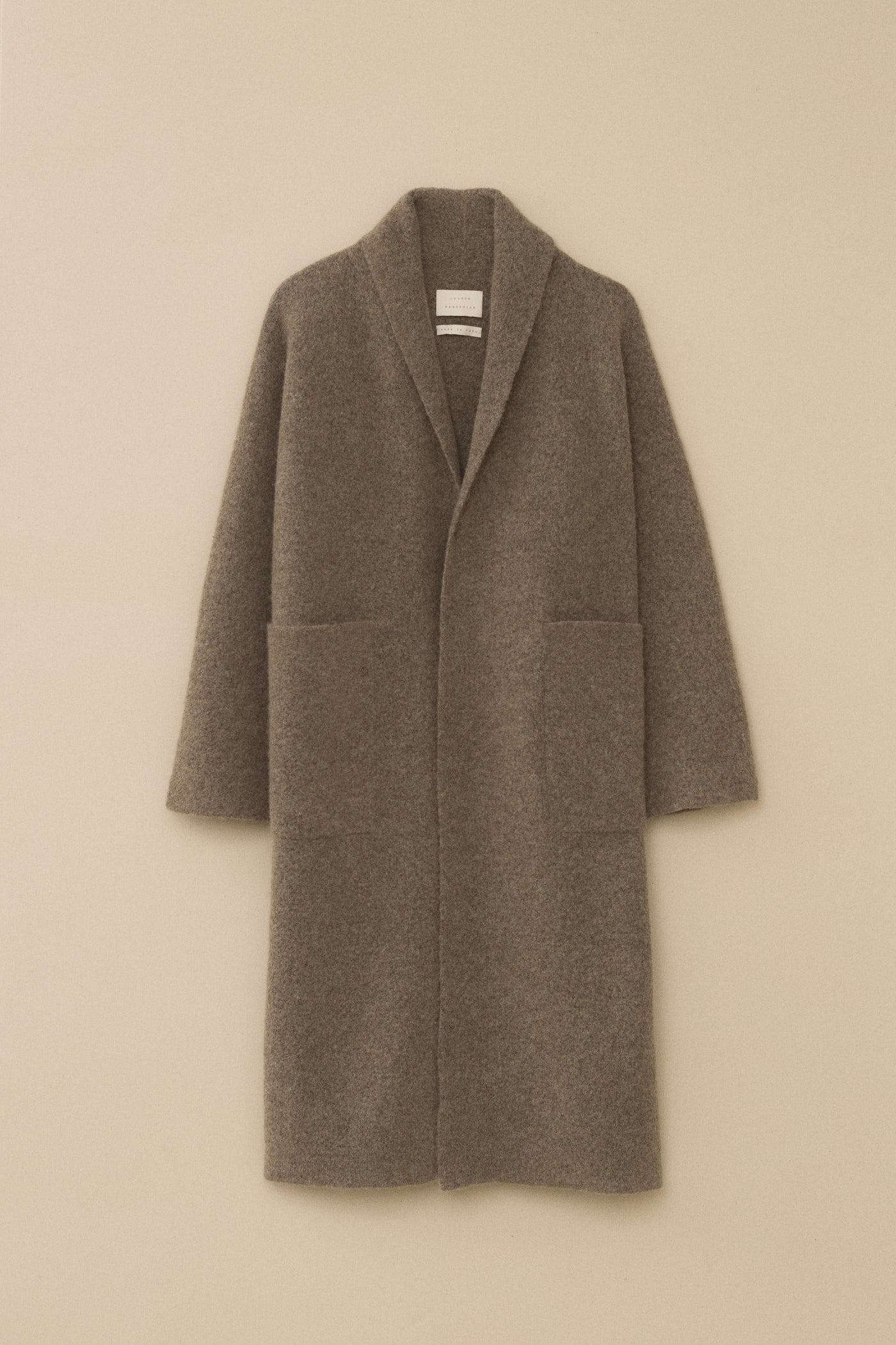 DOUBLE FACE LONG COAT