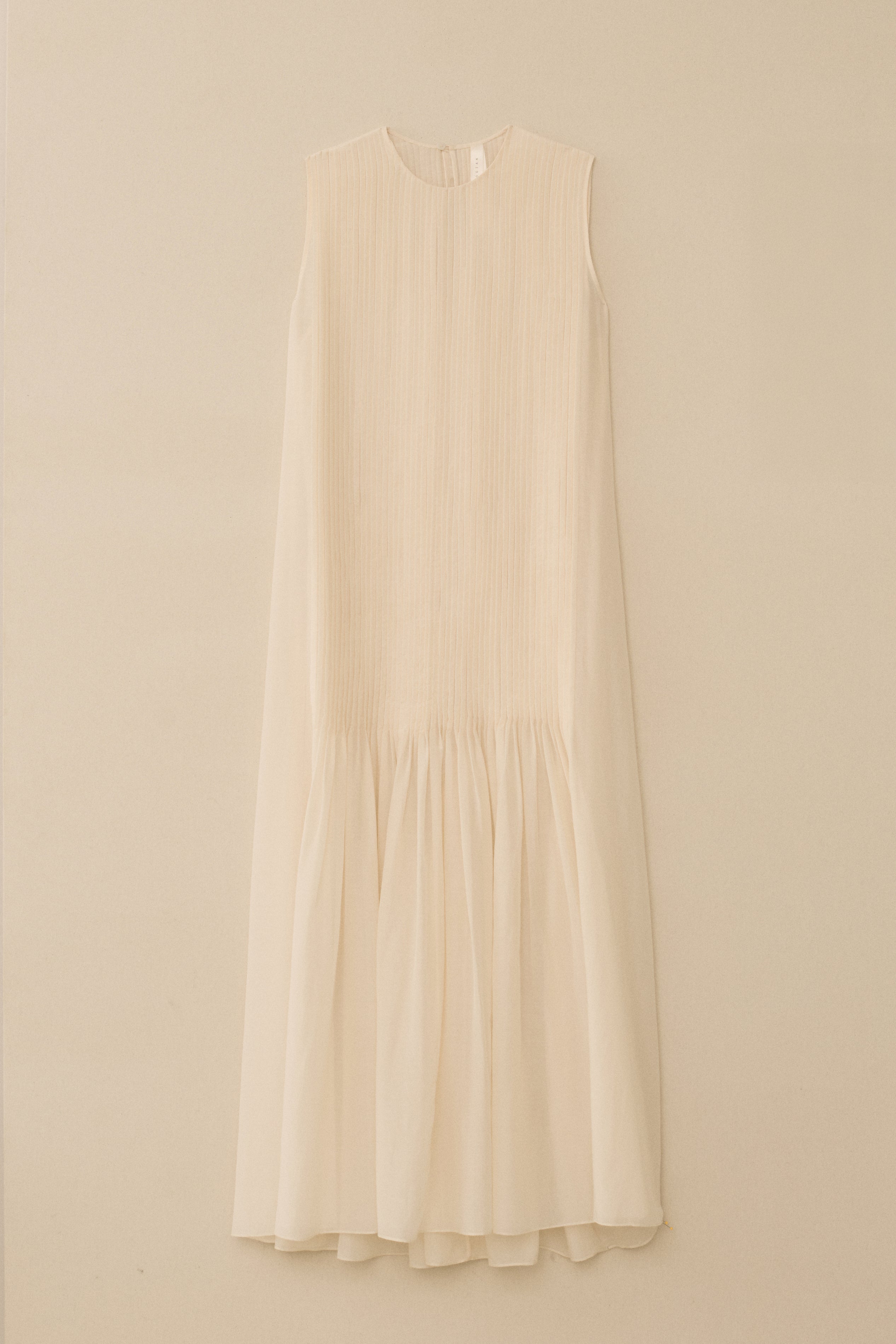 ivory pleated lorraine dress Lorrane Dress