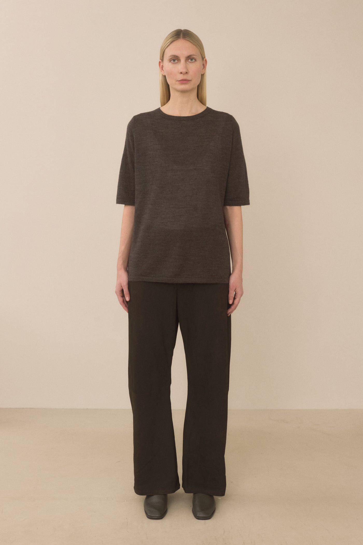 SUEDE GALLERY TROUSER