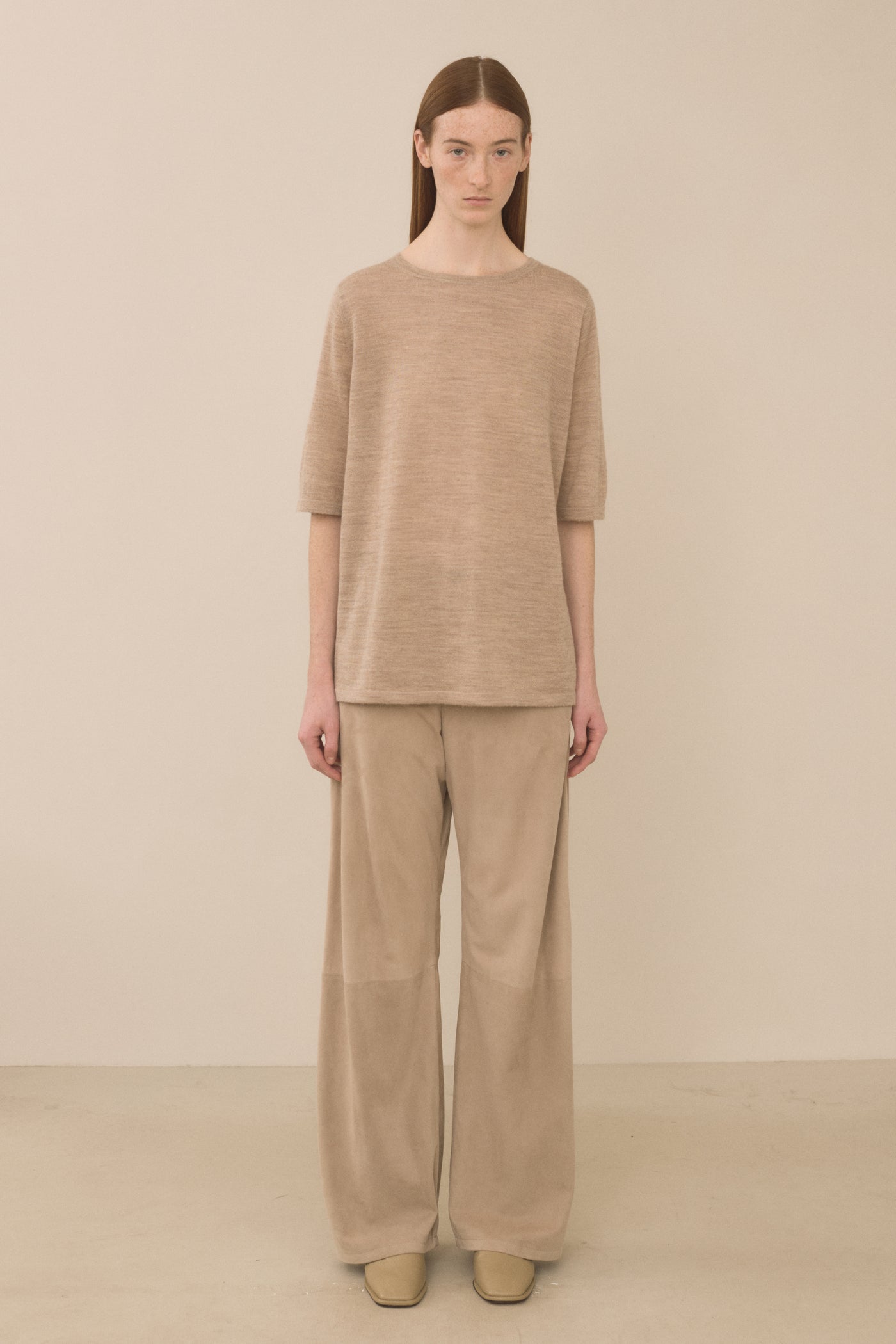 SUEDE GALLERY TROUSER