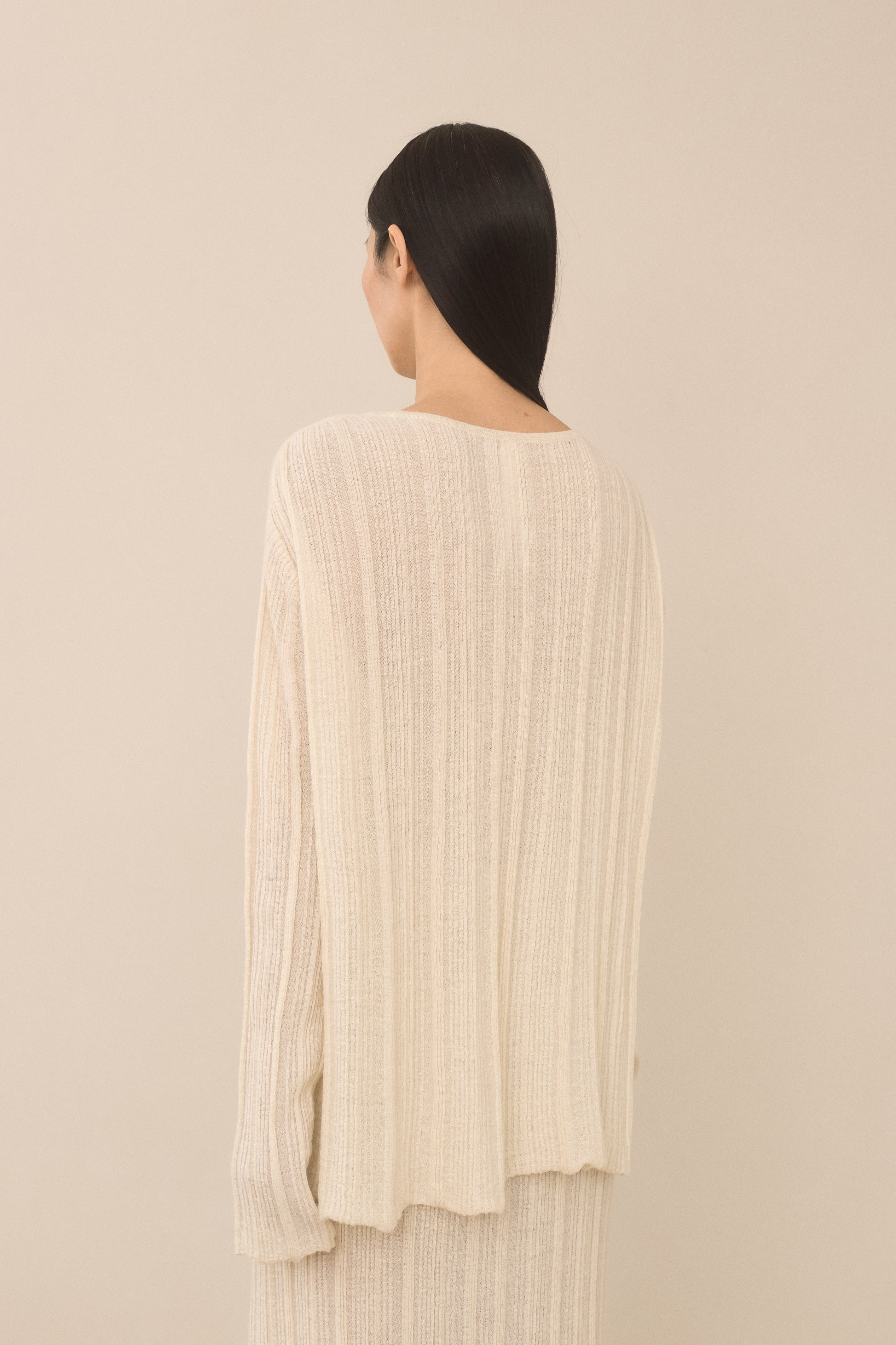 PLISSE BOATNECK