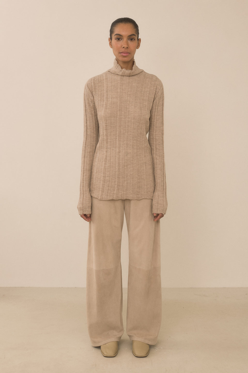 PLISSE MOCKNECK