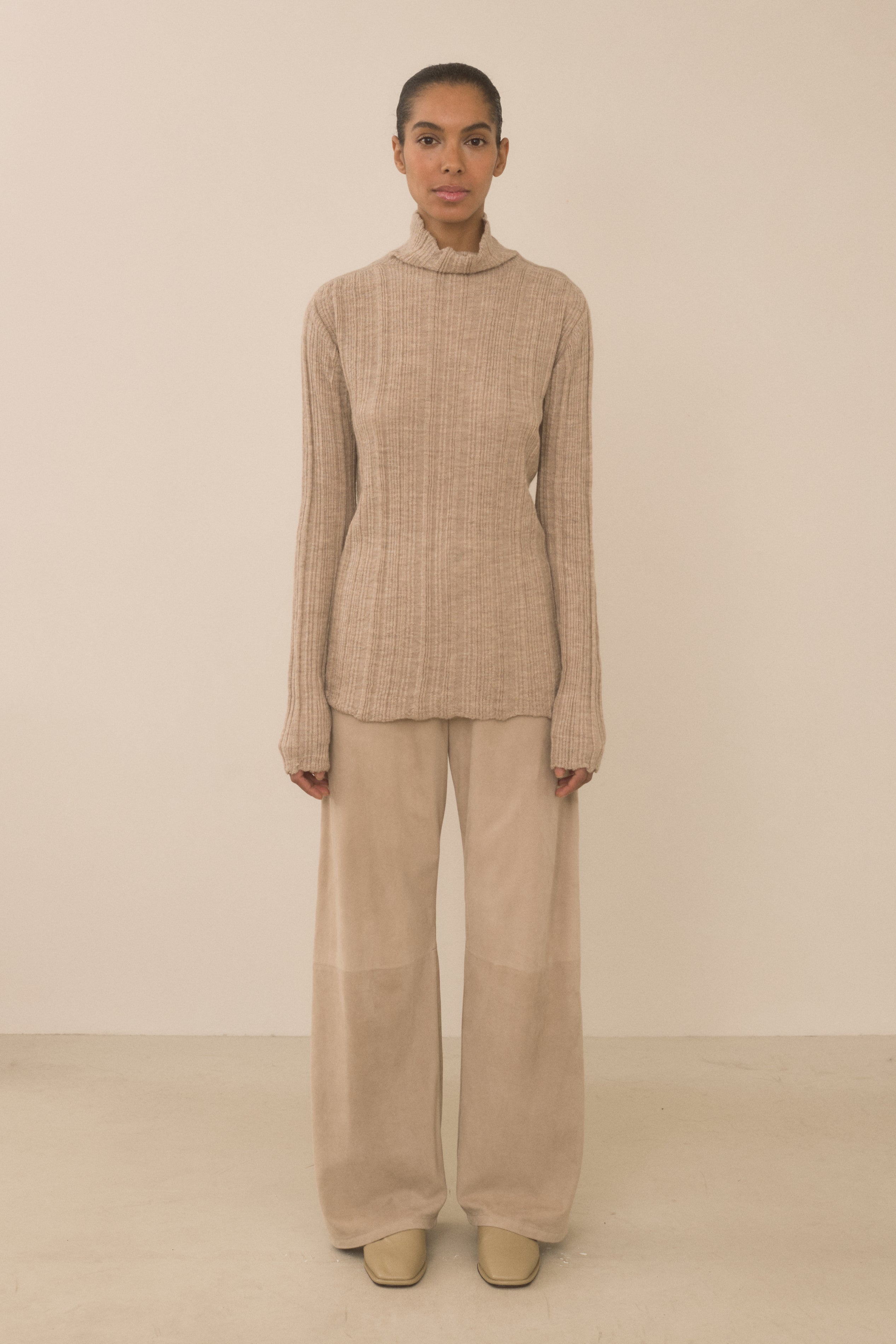 PLISSE MOCKNECK