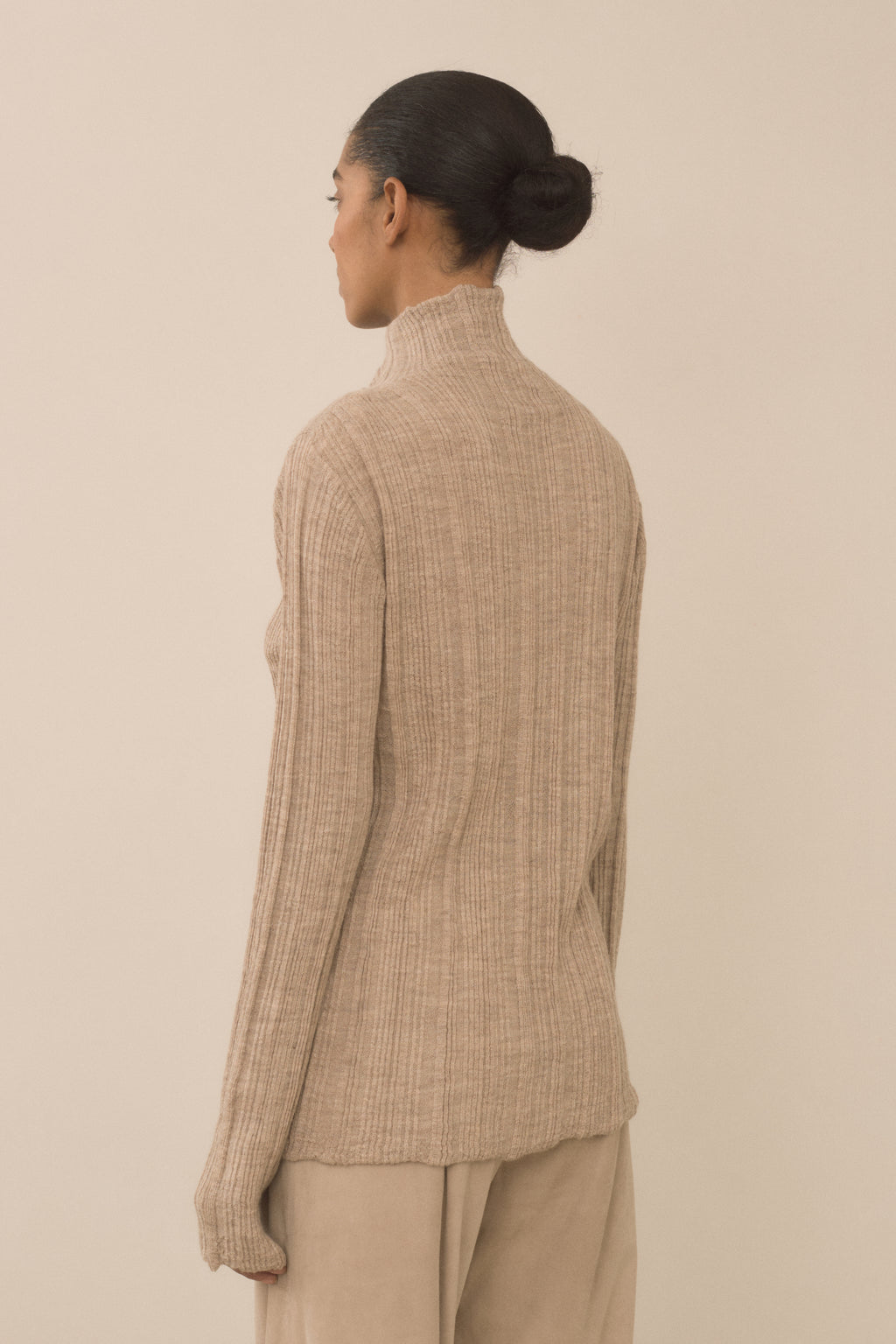 PLISSE MOCKNECK