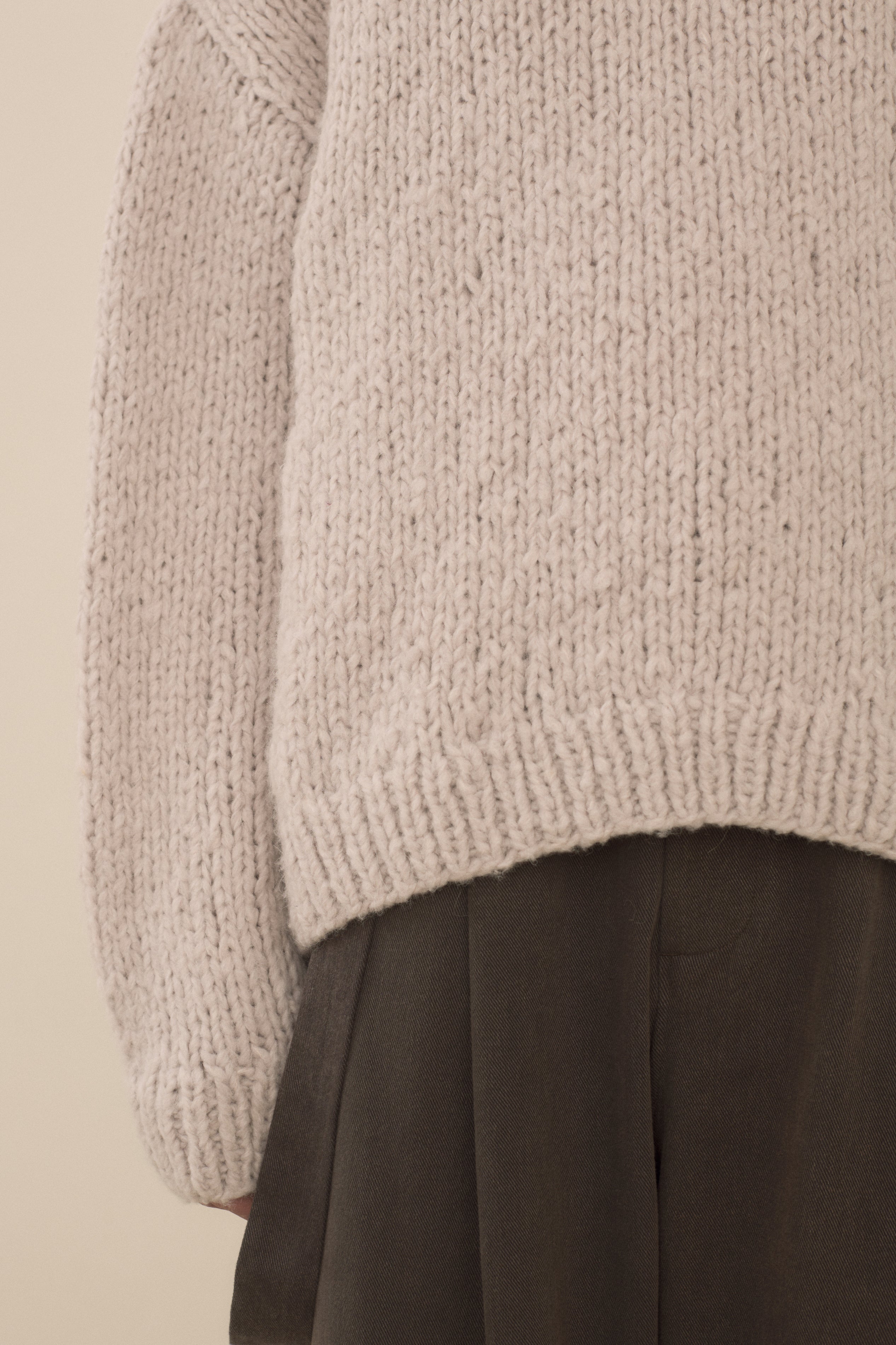 HANDKNIT CREWNECK