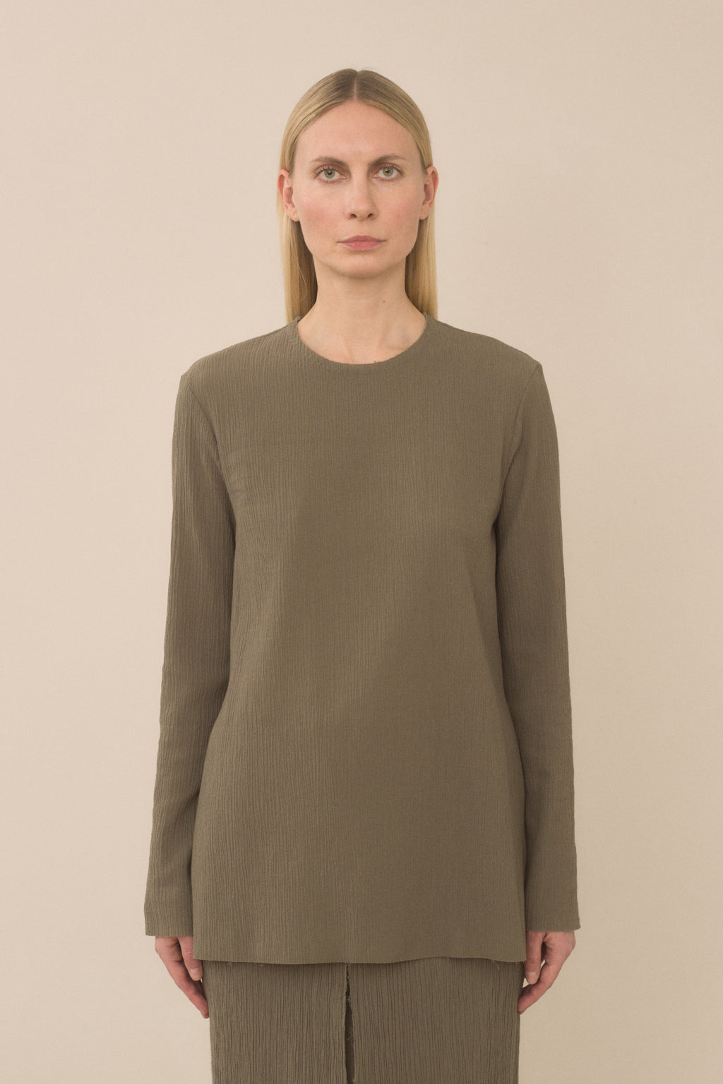 RAW APRON TOP