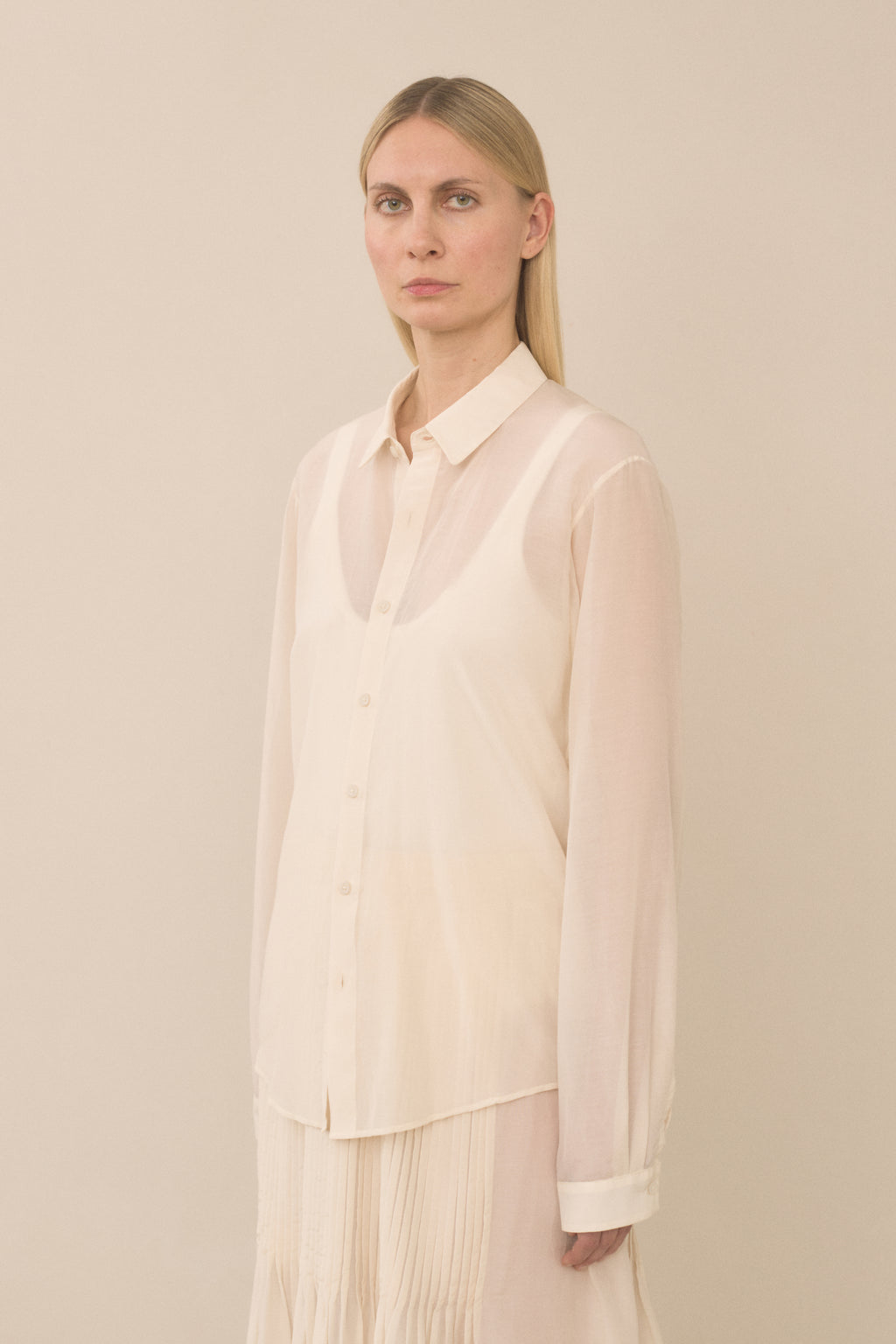 SHEER SHIRT