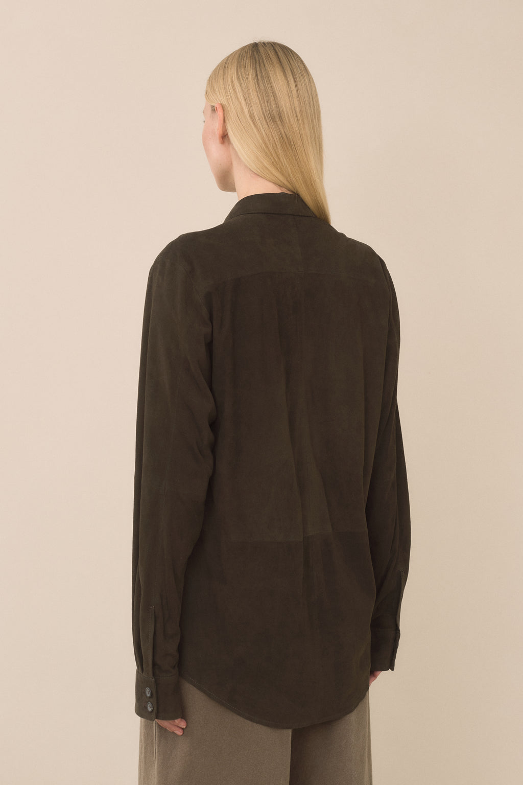 SUEDE SHIRT