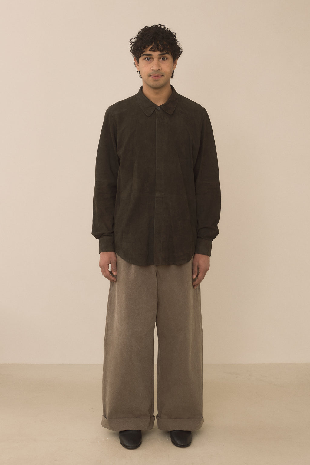 SUEDE SHIRT