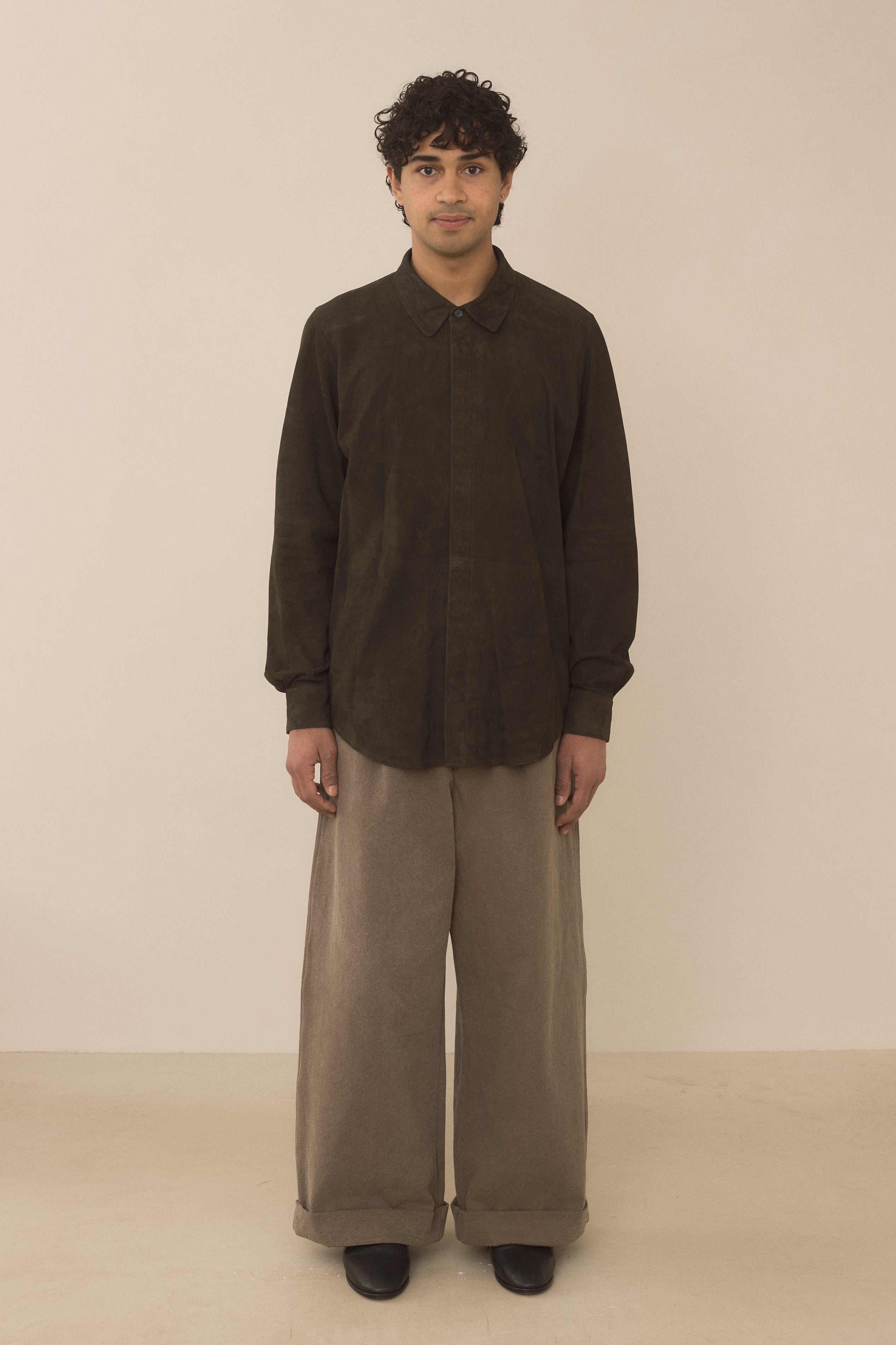 SUEDE SHIRT