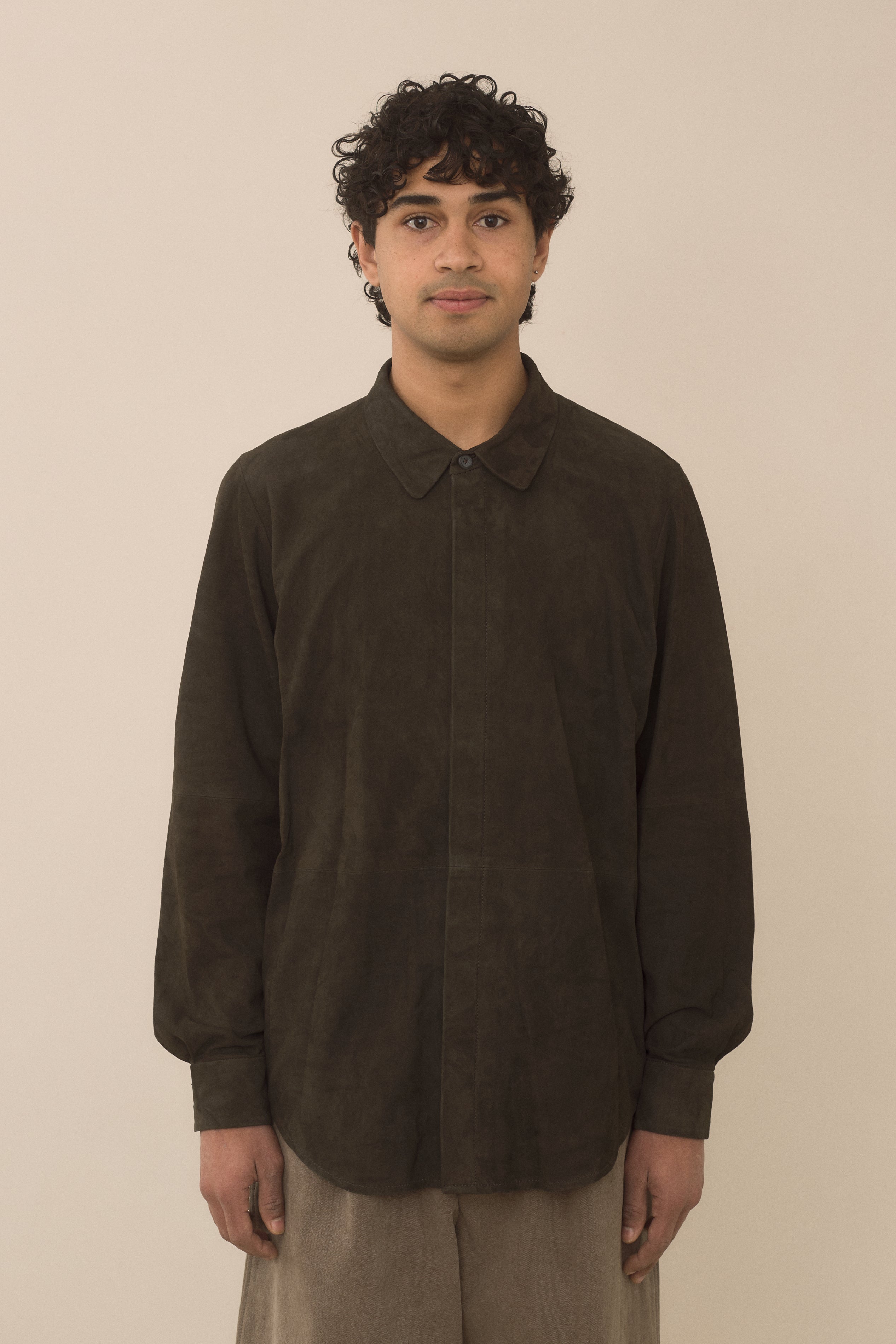 SUEDE SHIRT