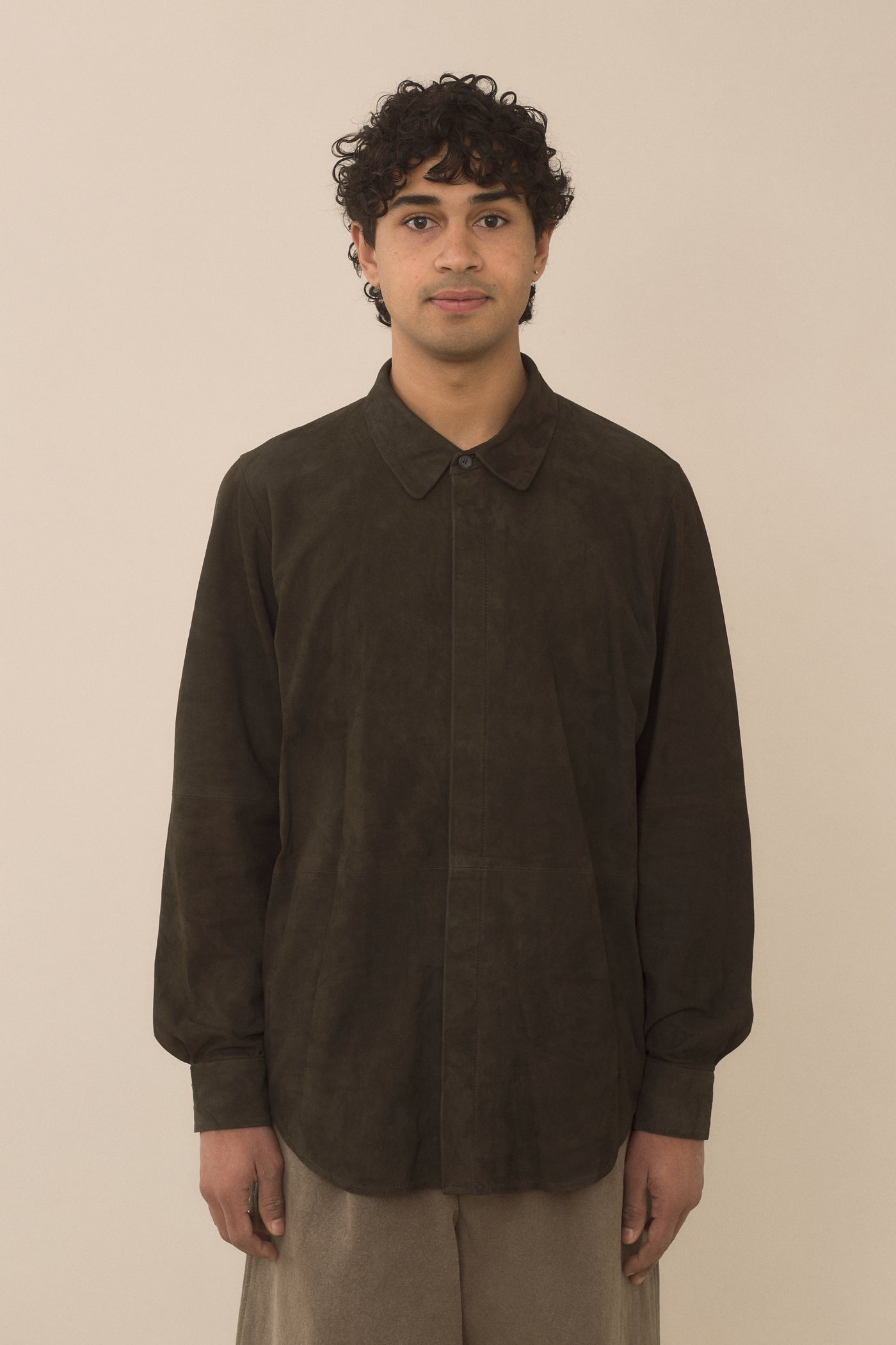 SUEDE SHIRT