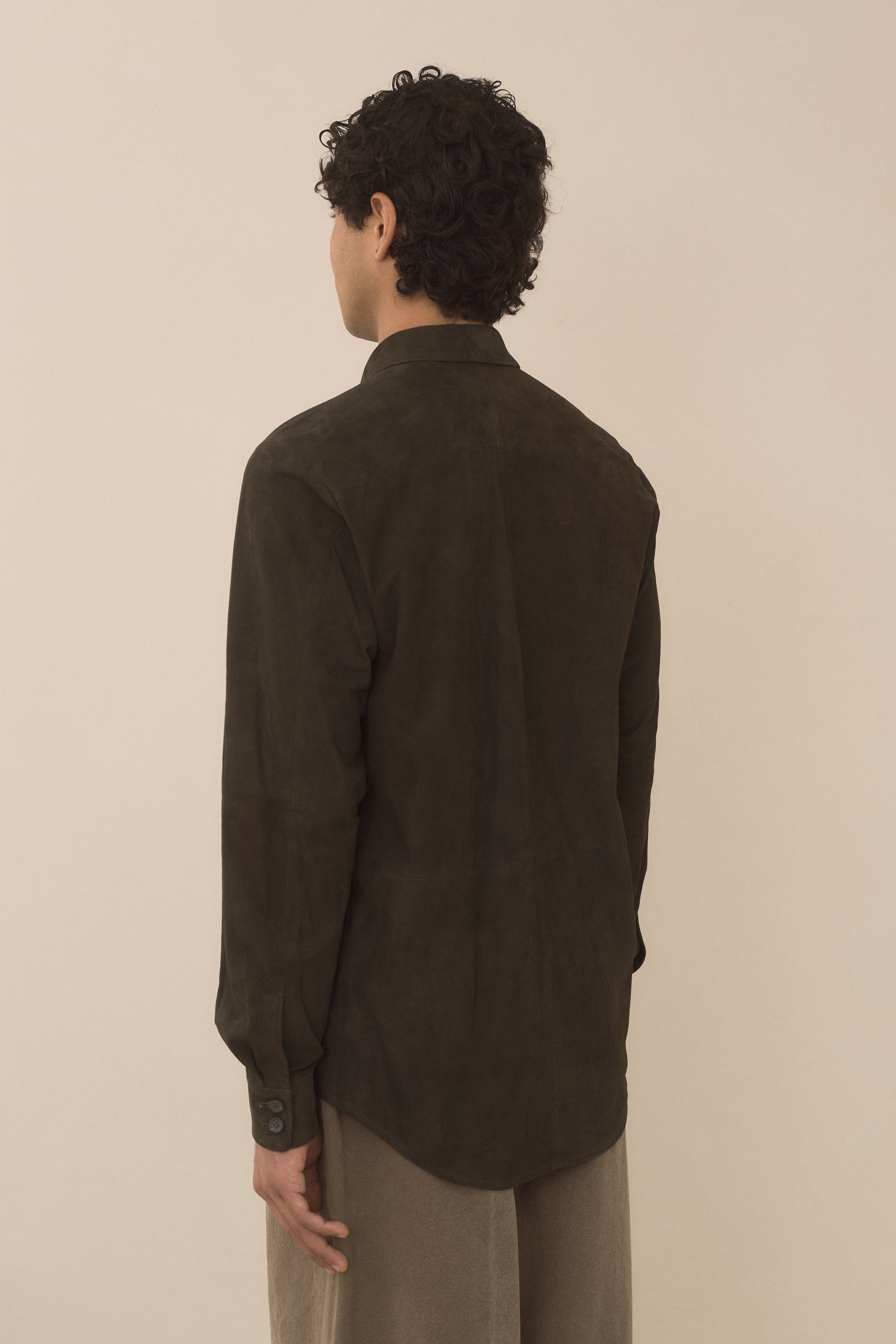 SUEDE SHIRT
