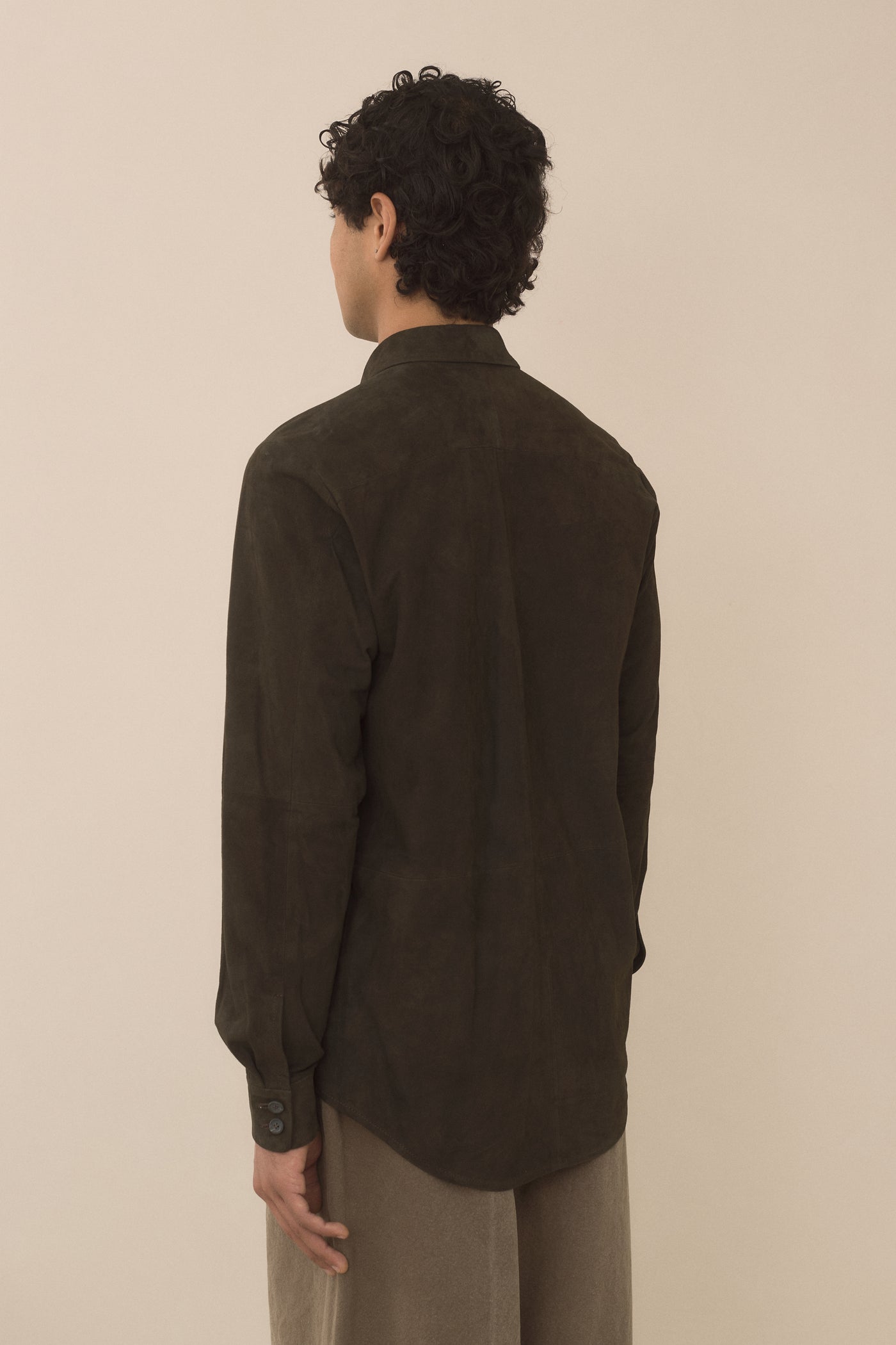 SUEDE SHIRT