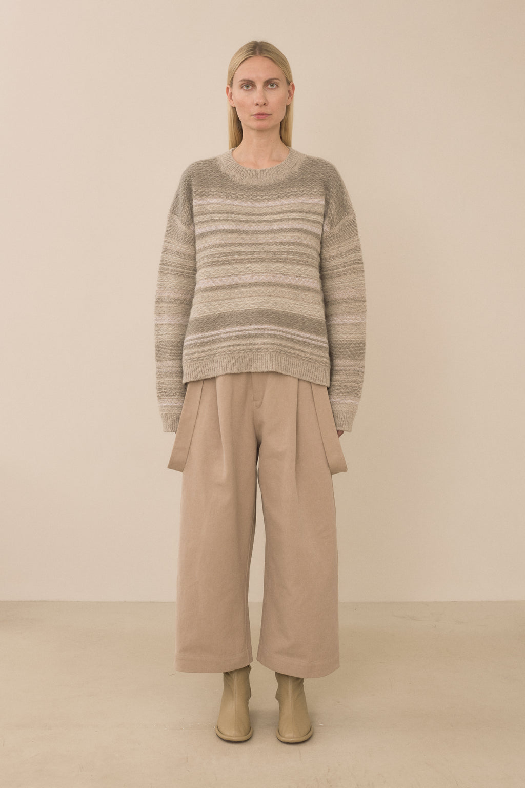 JACQUARD CREWNECK