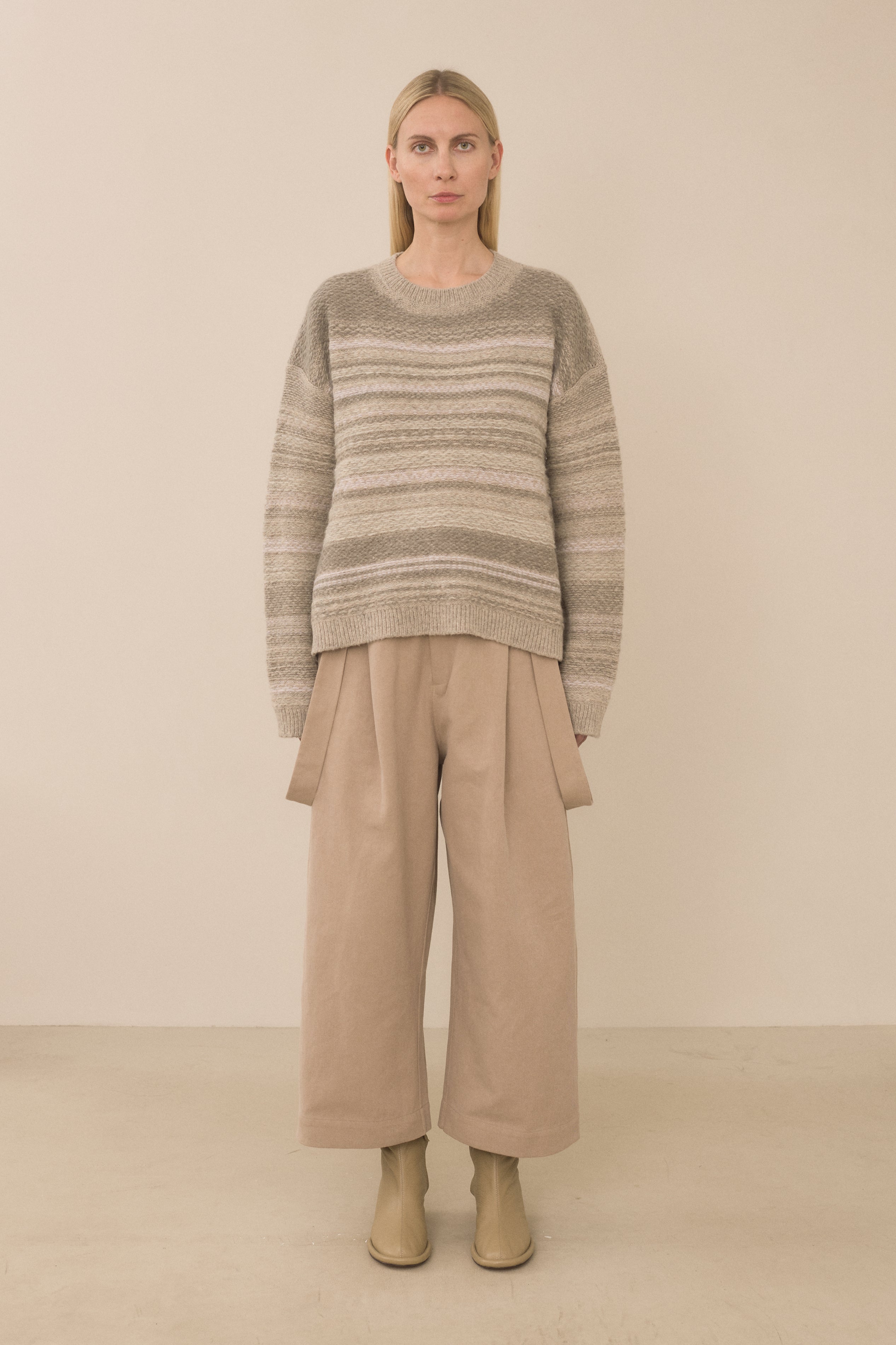 JACQUARD CREWNECK