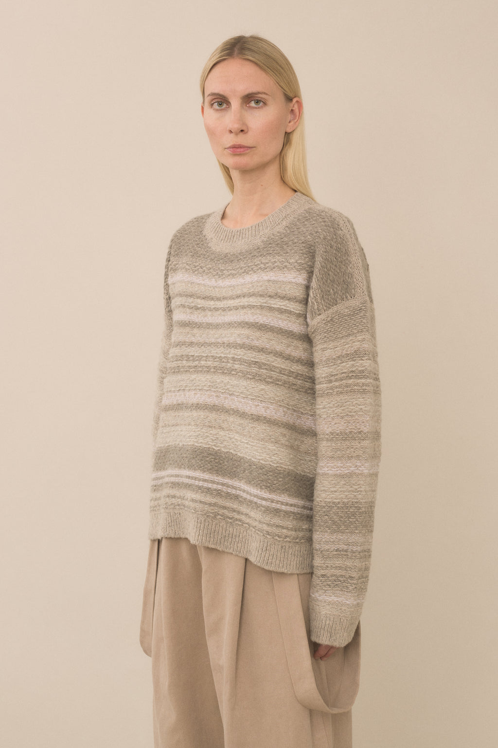 JACQUARD CREWNECK