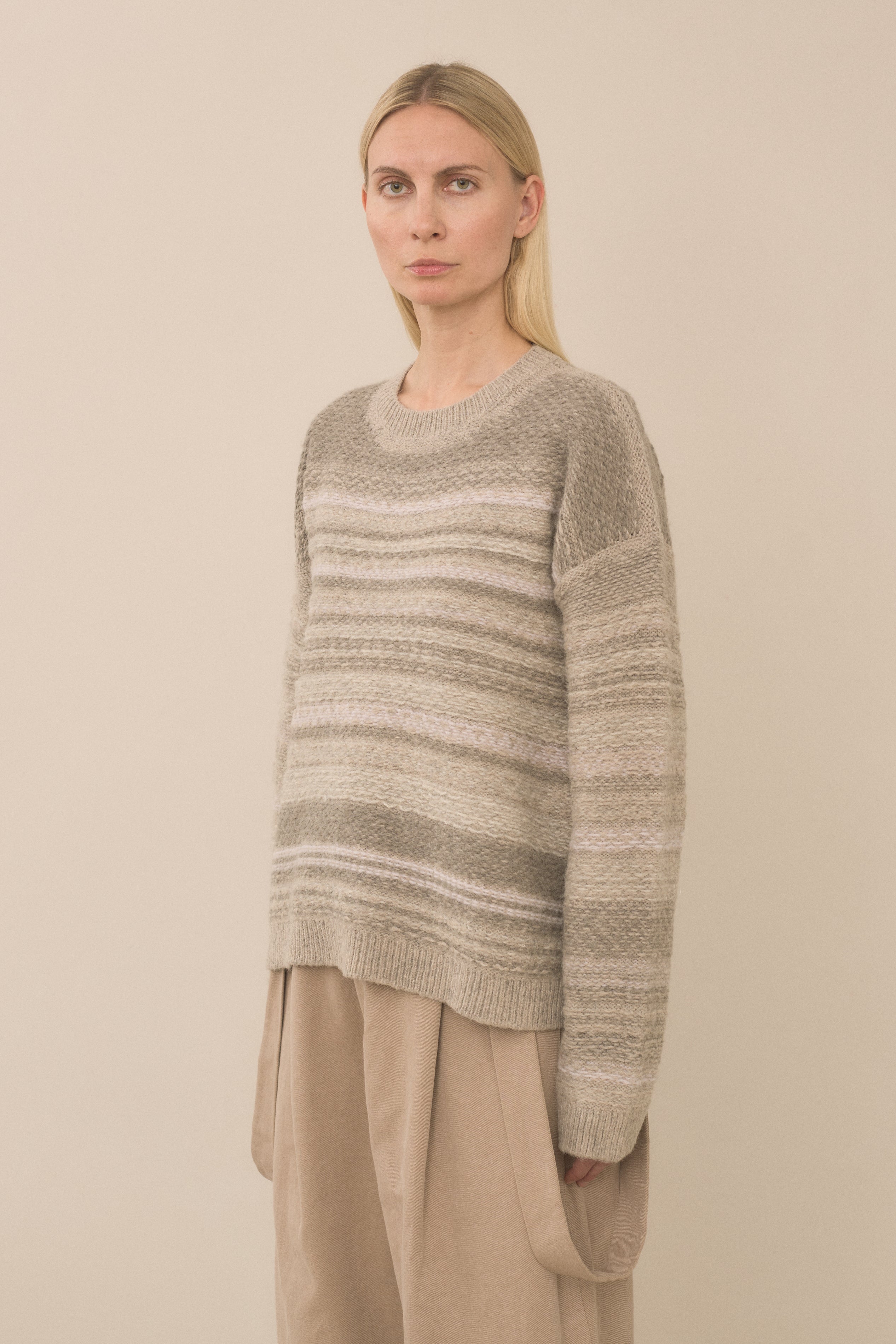 JACQUARD CREWNECK