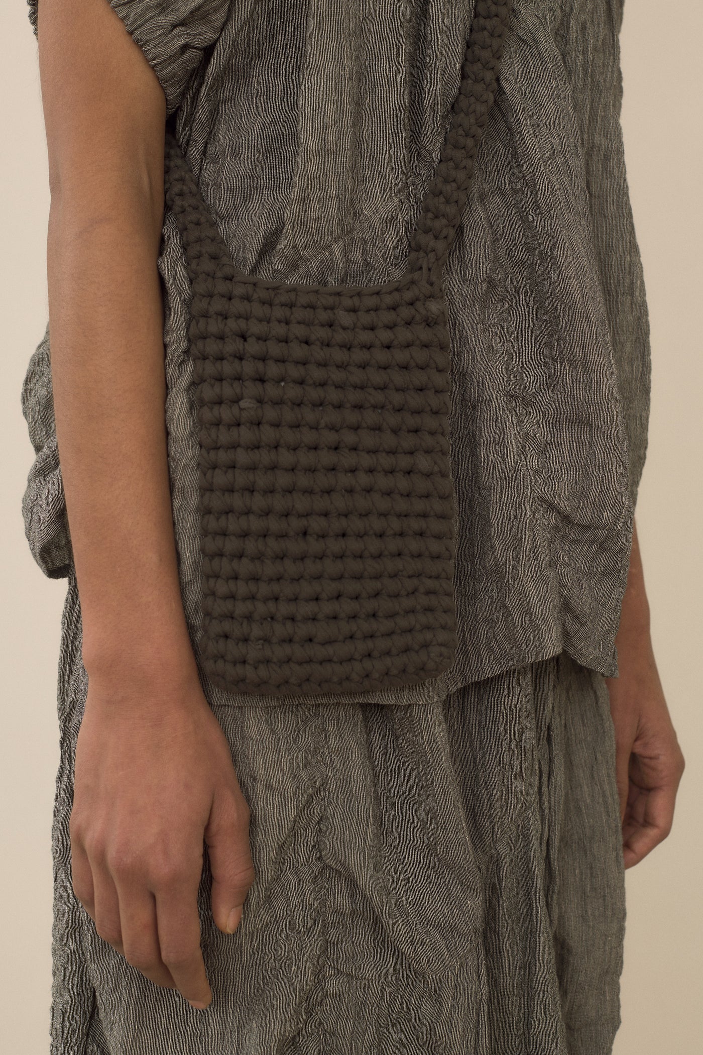 CROCHET JERSEY POUCH