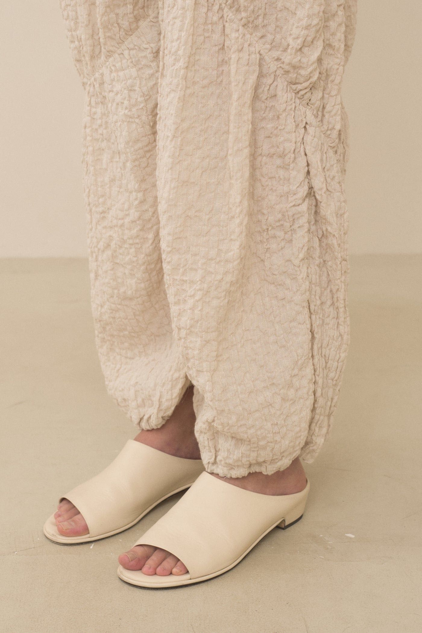 SHIRRED PANTS