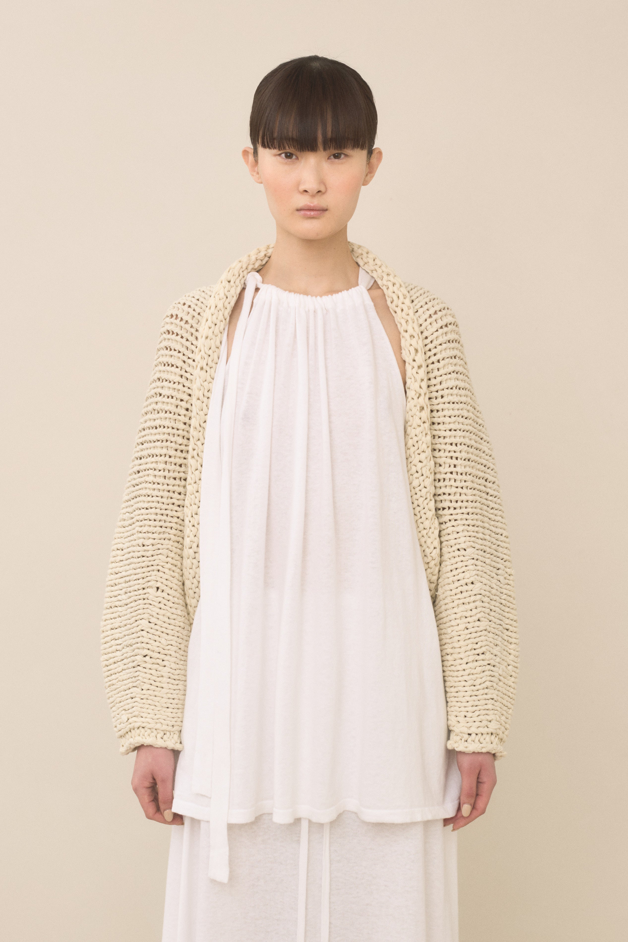 HANDKNIT JERSEY COCOON