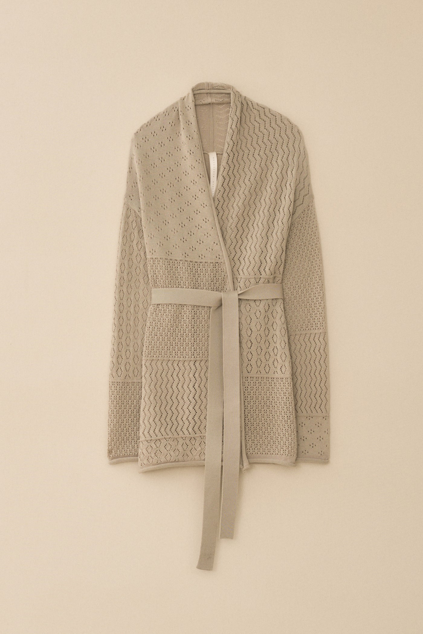 MIX POINTELLE CARDIGAN
