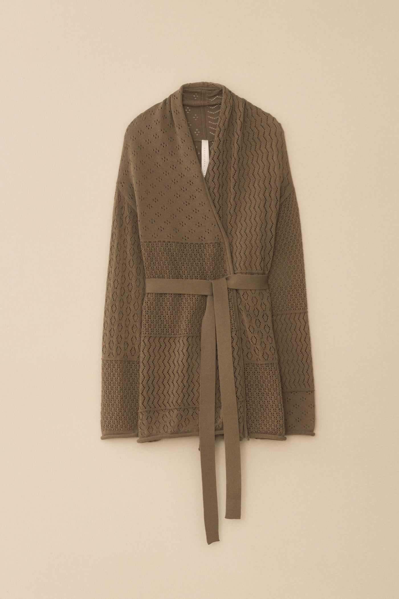 MIX POINTELLE CARDIGAN