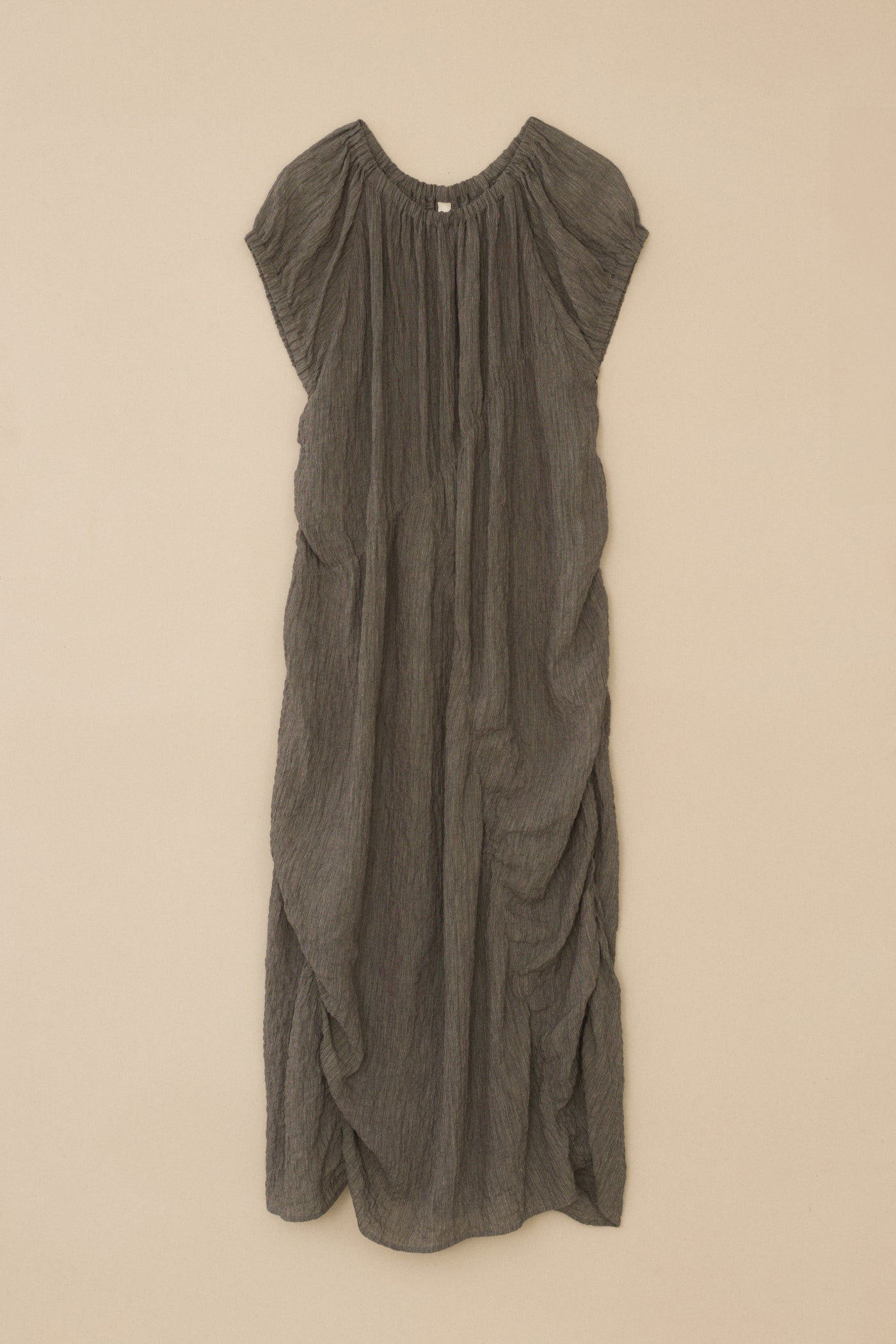 SHIRRED DRESS
