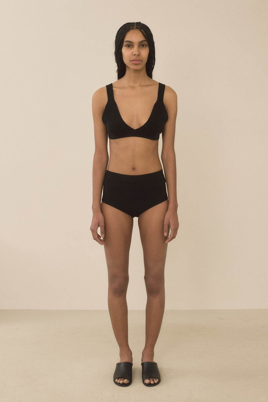 RIB TRIANGLE BRALETTE