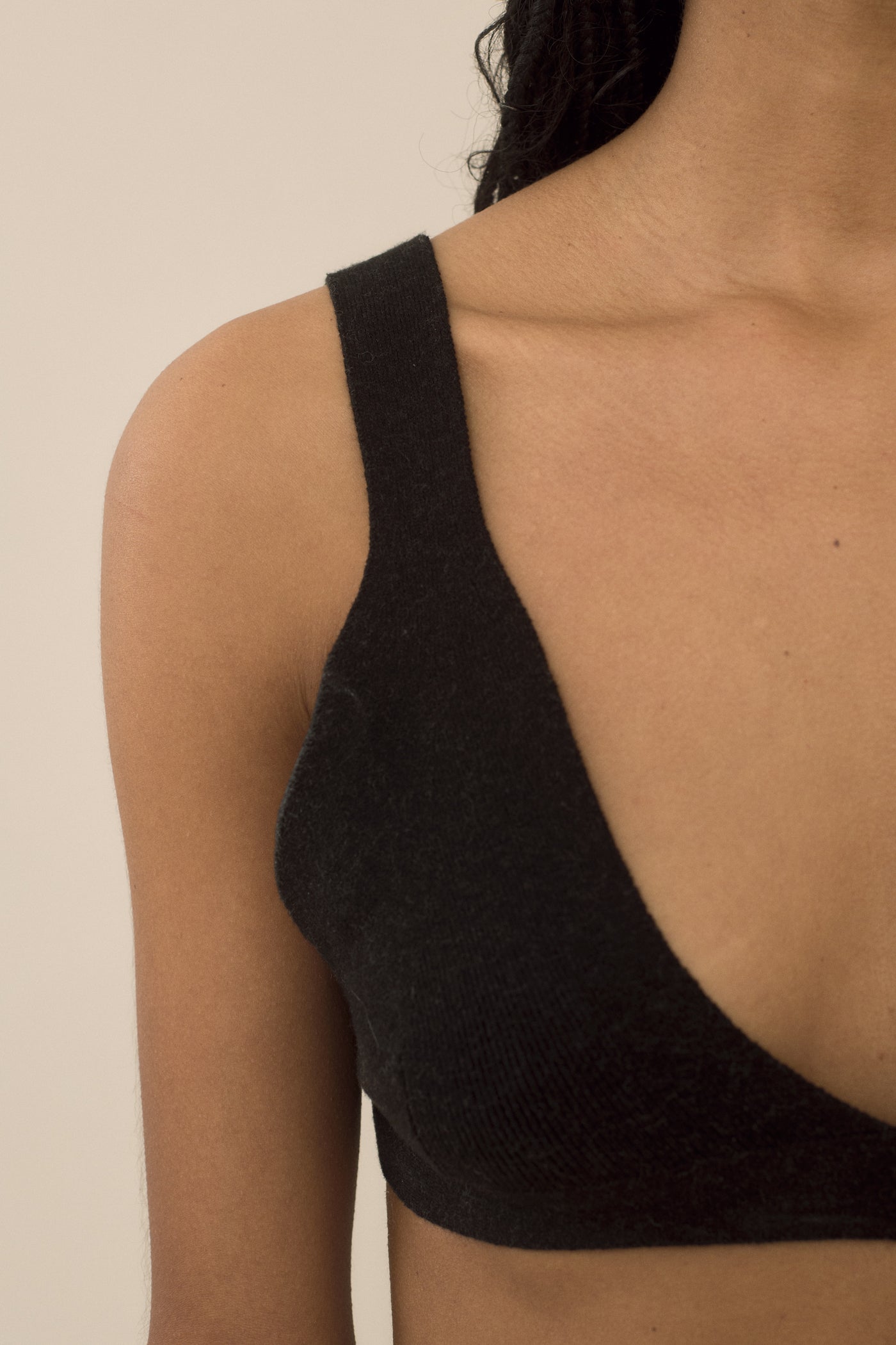 RIB TRIANGLE BRALETTE
