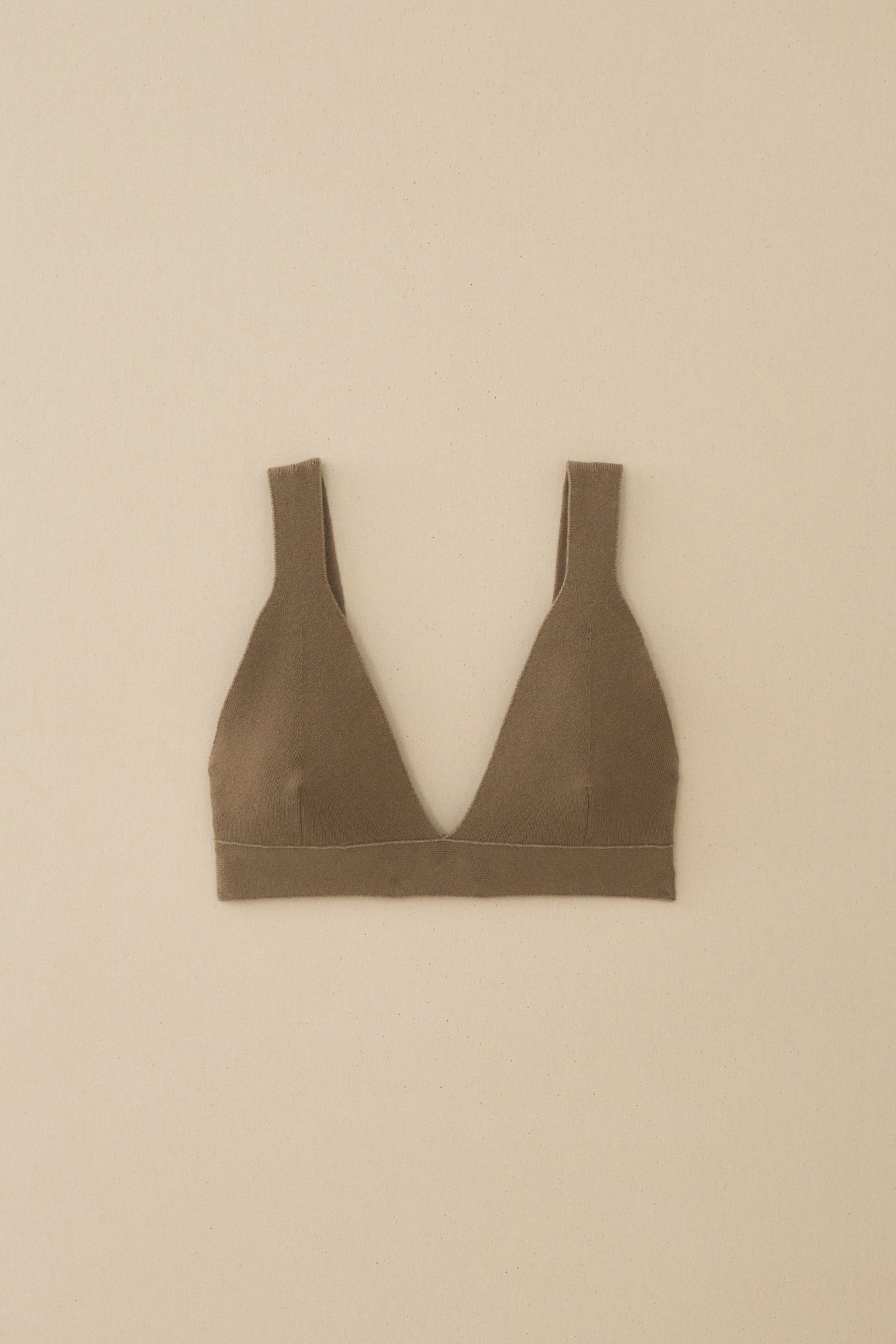 RIB TRIANGLE BRALETTE