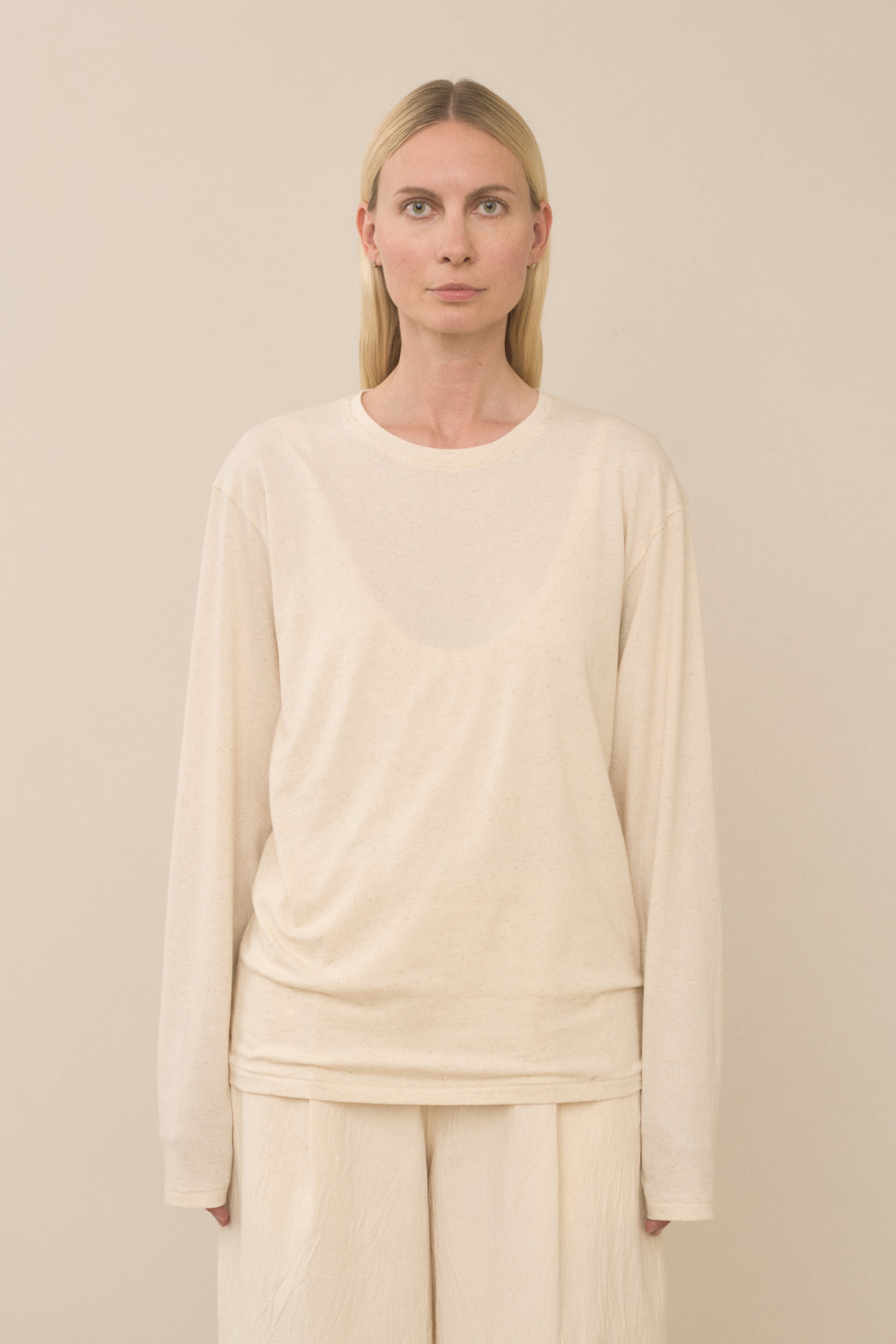 BIAS LONG SLEEVE TEE
