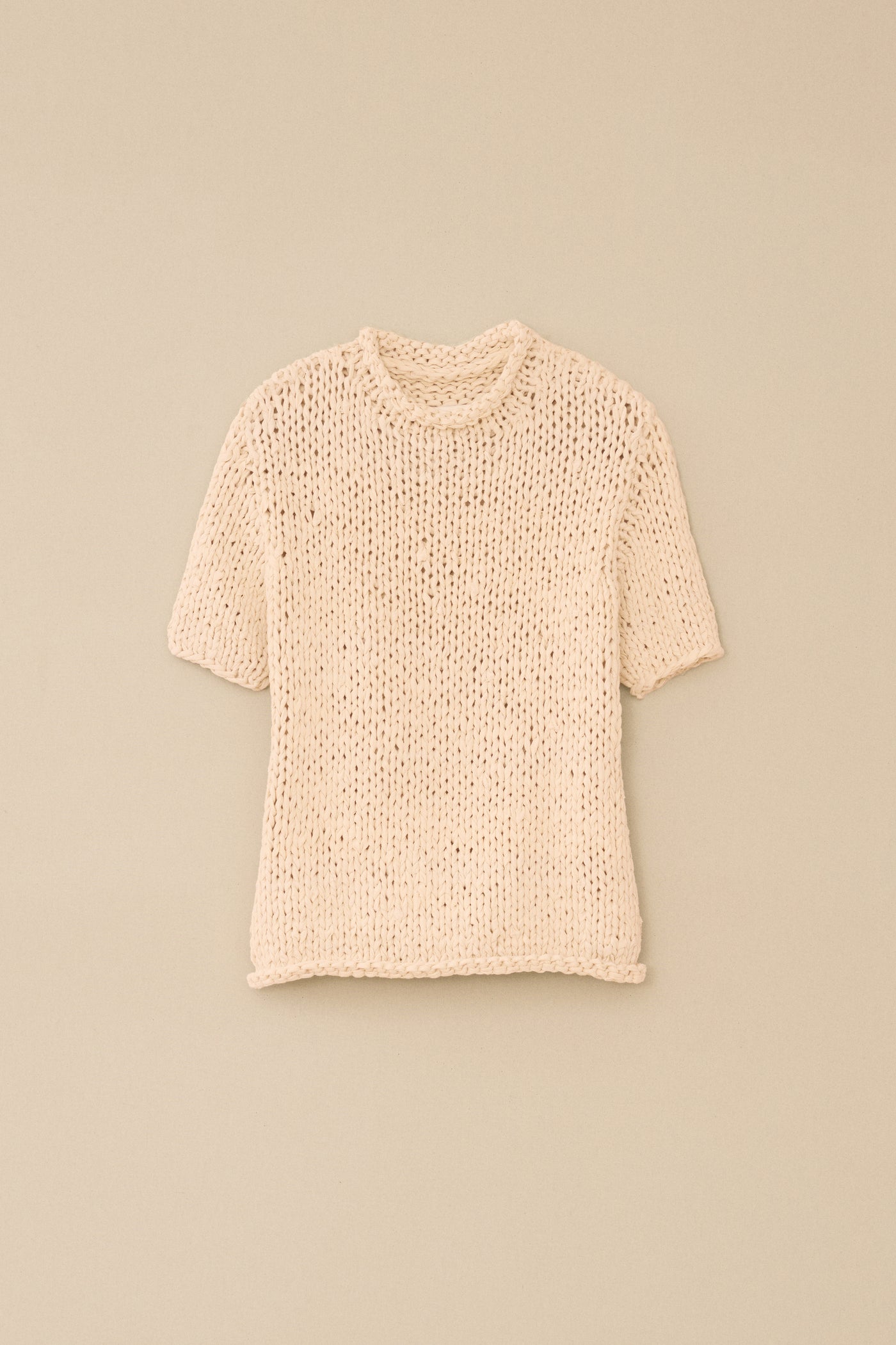 HANDKNIT JERSEY TEE