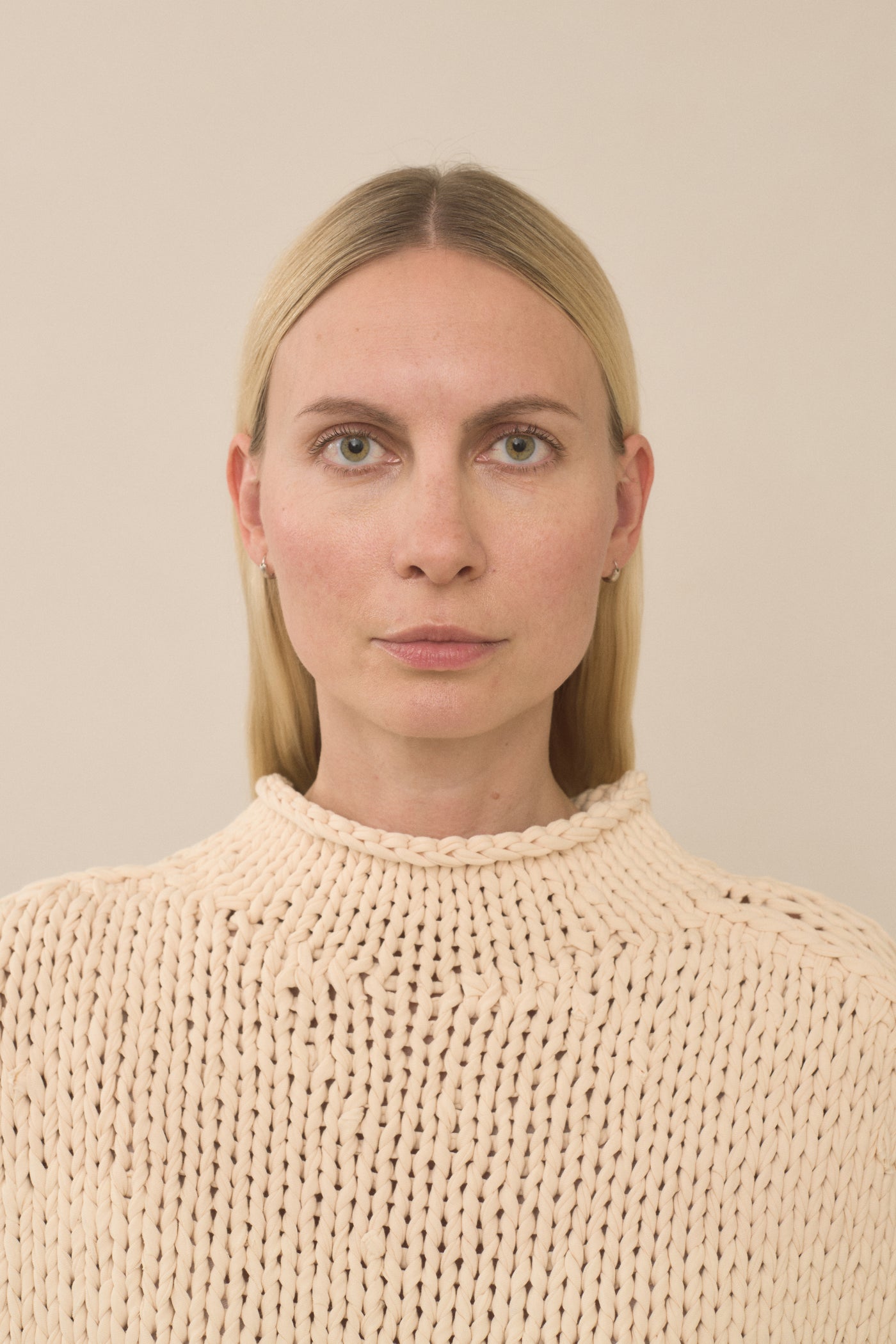 HANDKNIT JERSEY SHELL