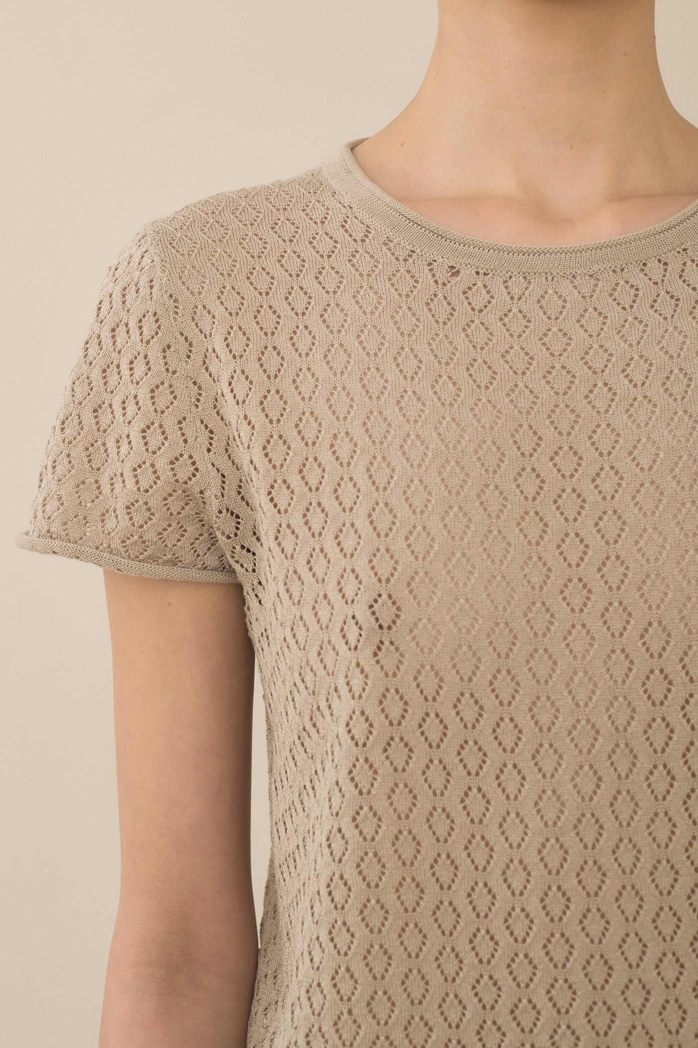 POINTELLE BABY TEE