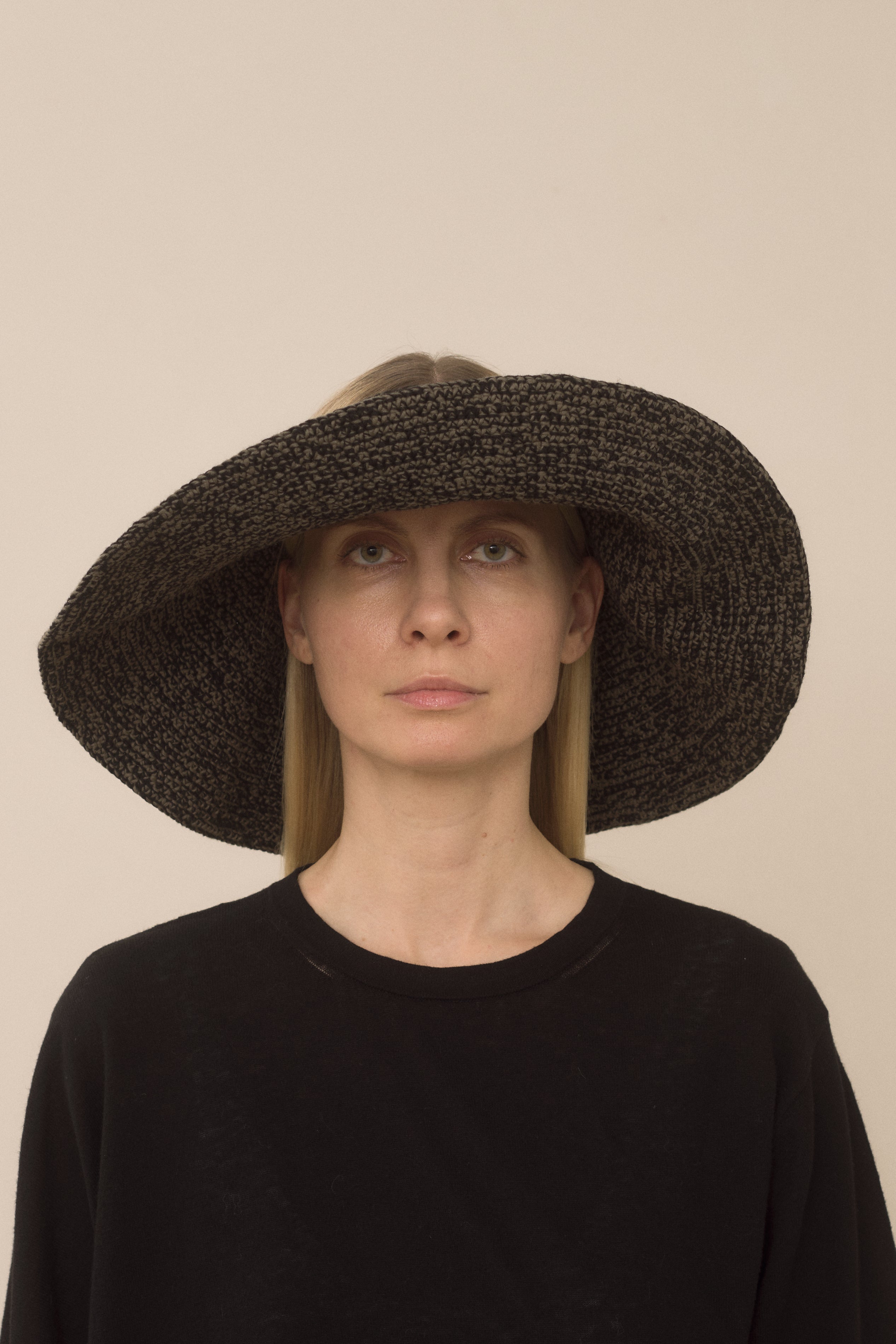 CROCHET BIG BRIM HAT