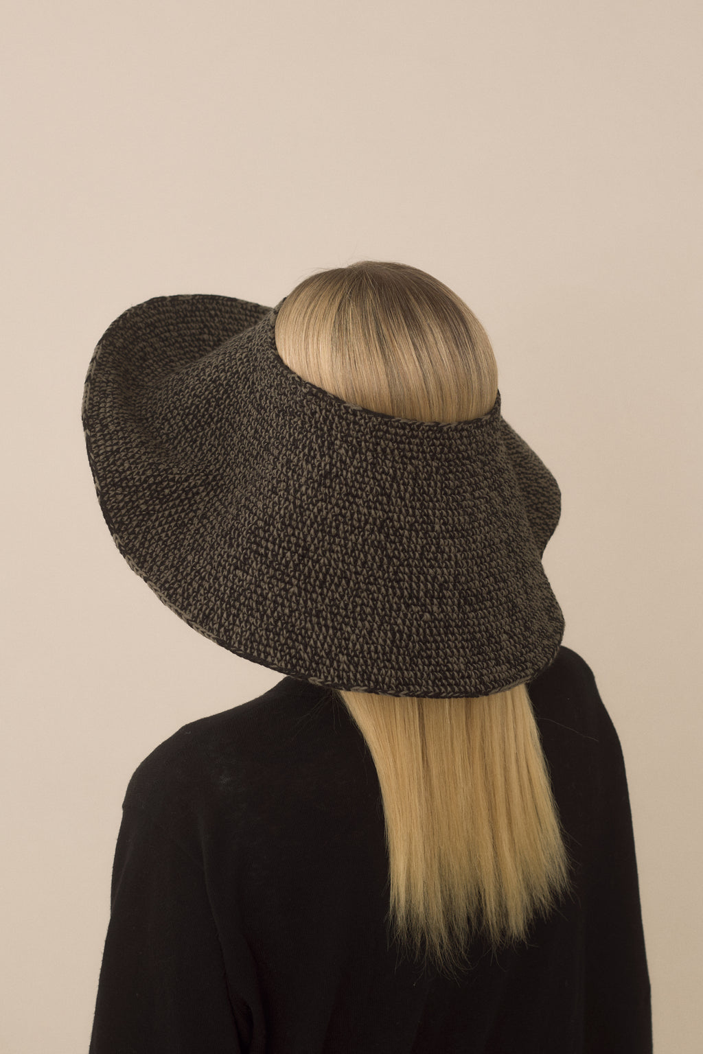 CROCHET BIG BRIM HAT