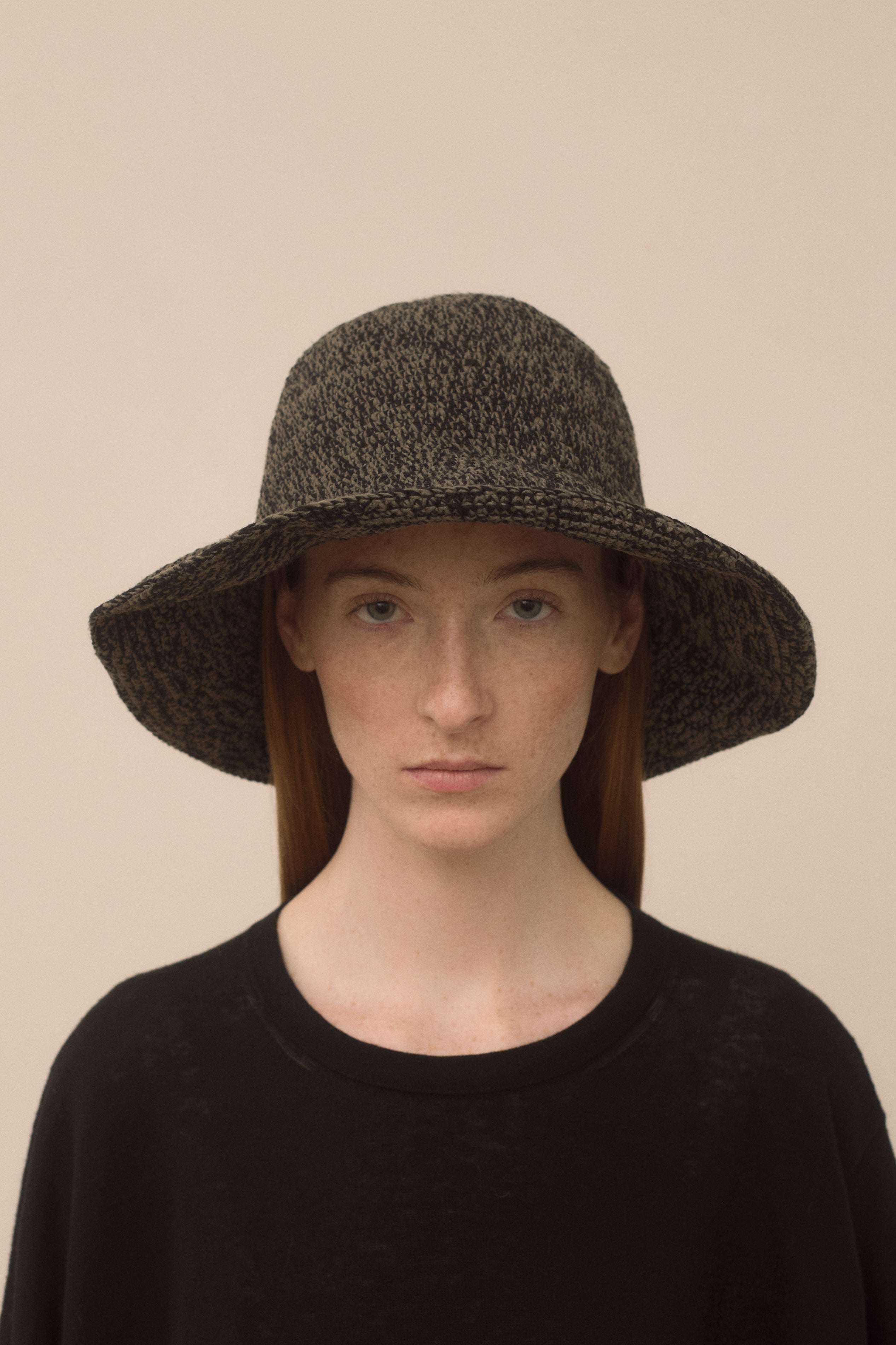 CROCHET BRIM HAT