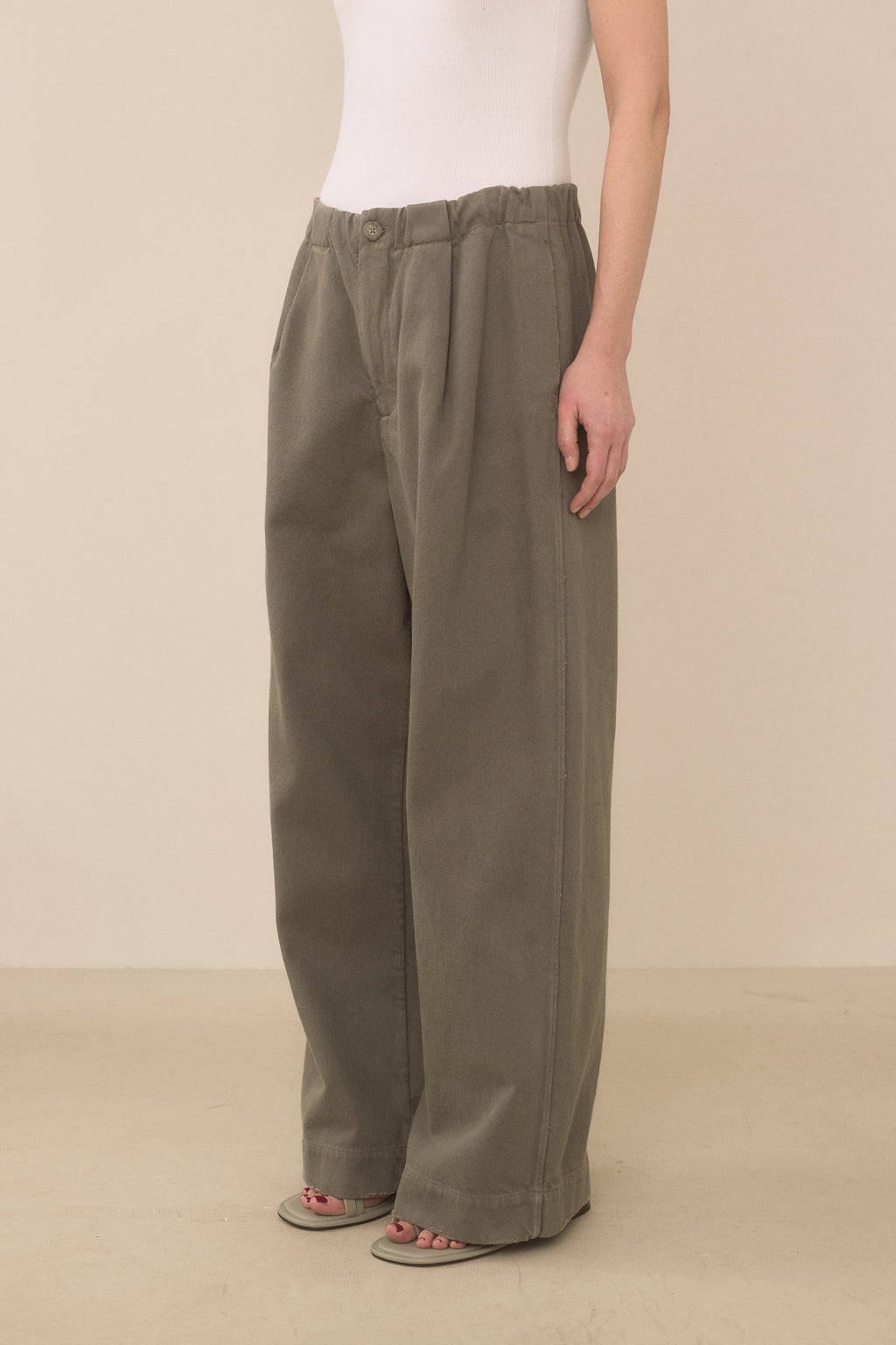 WASHED TROUSER