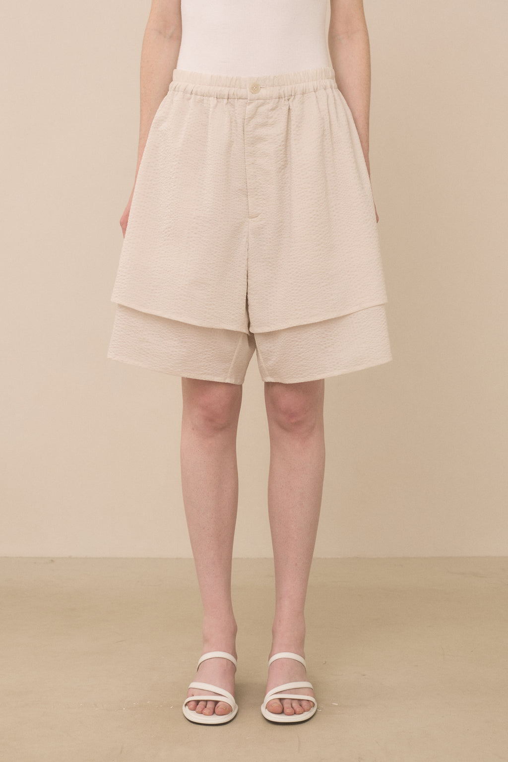 PEBBLED SHORTS