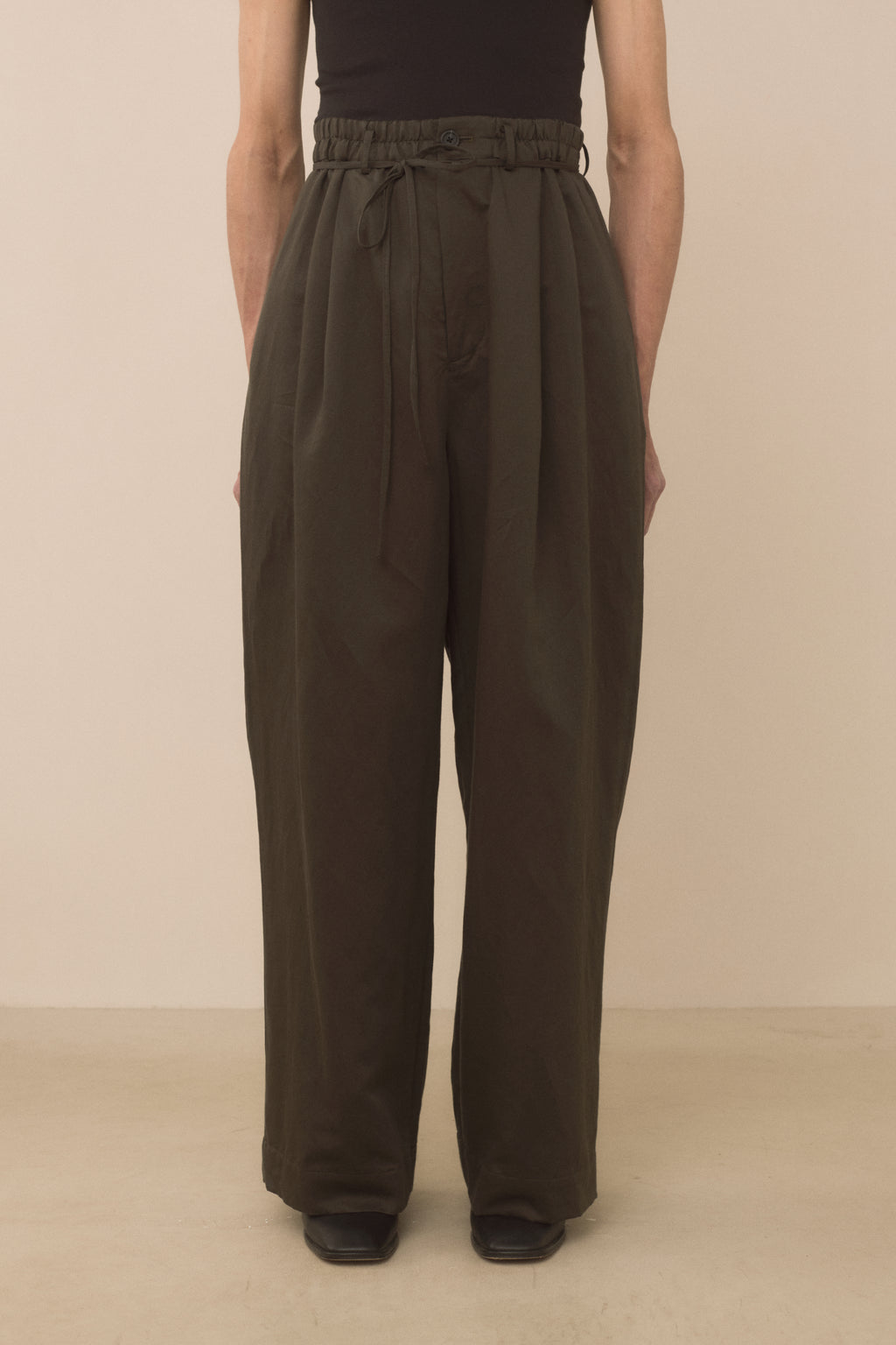 SATIN TROUSER