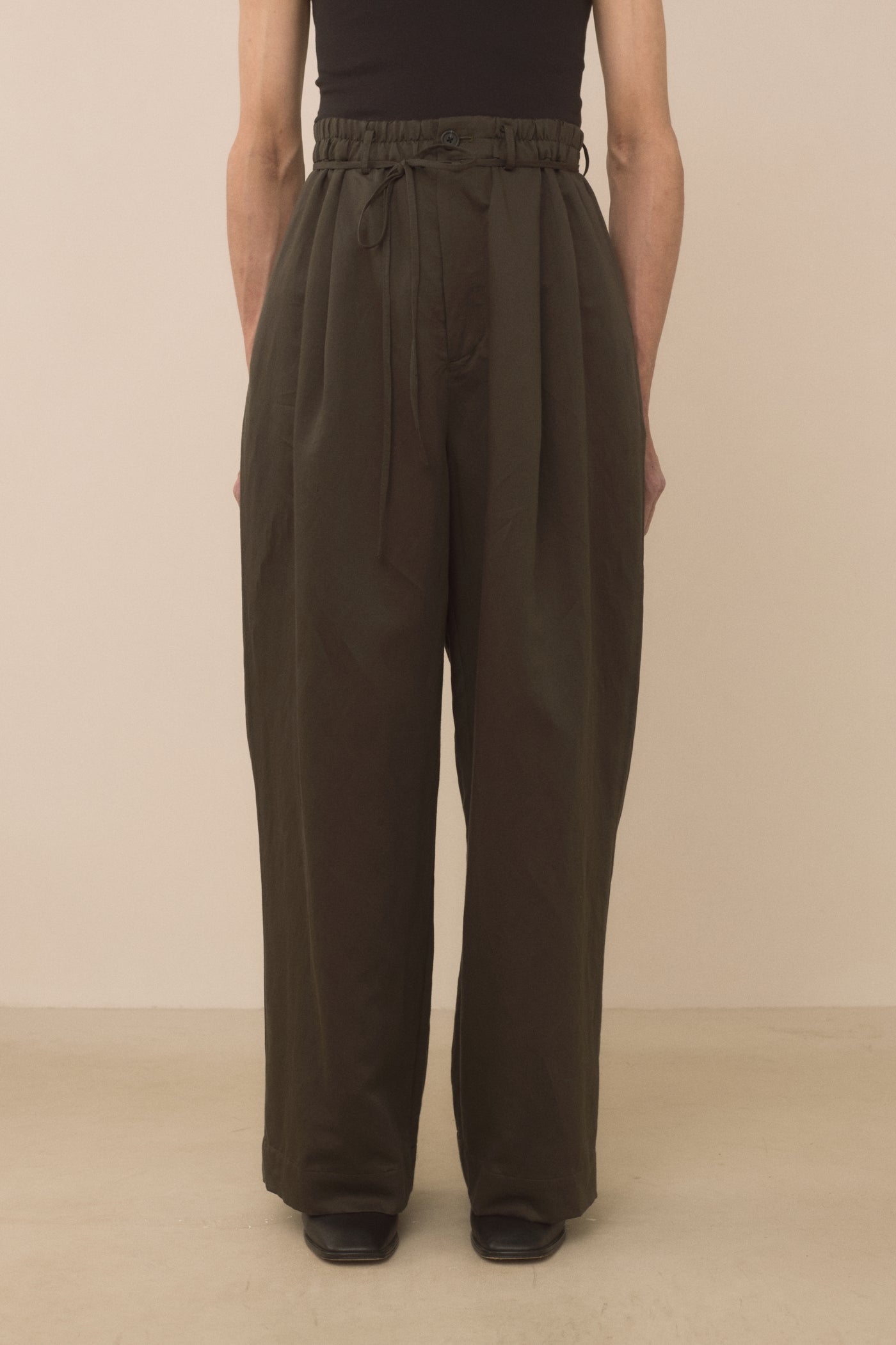 SATIN TROUSER
