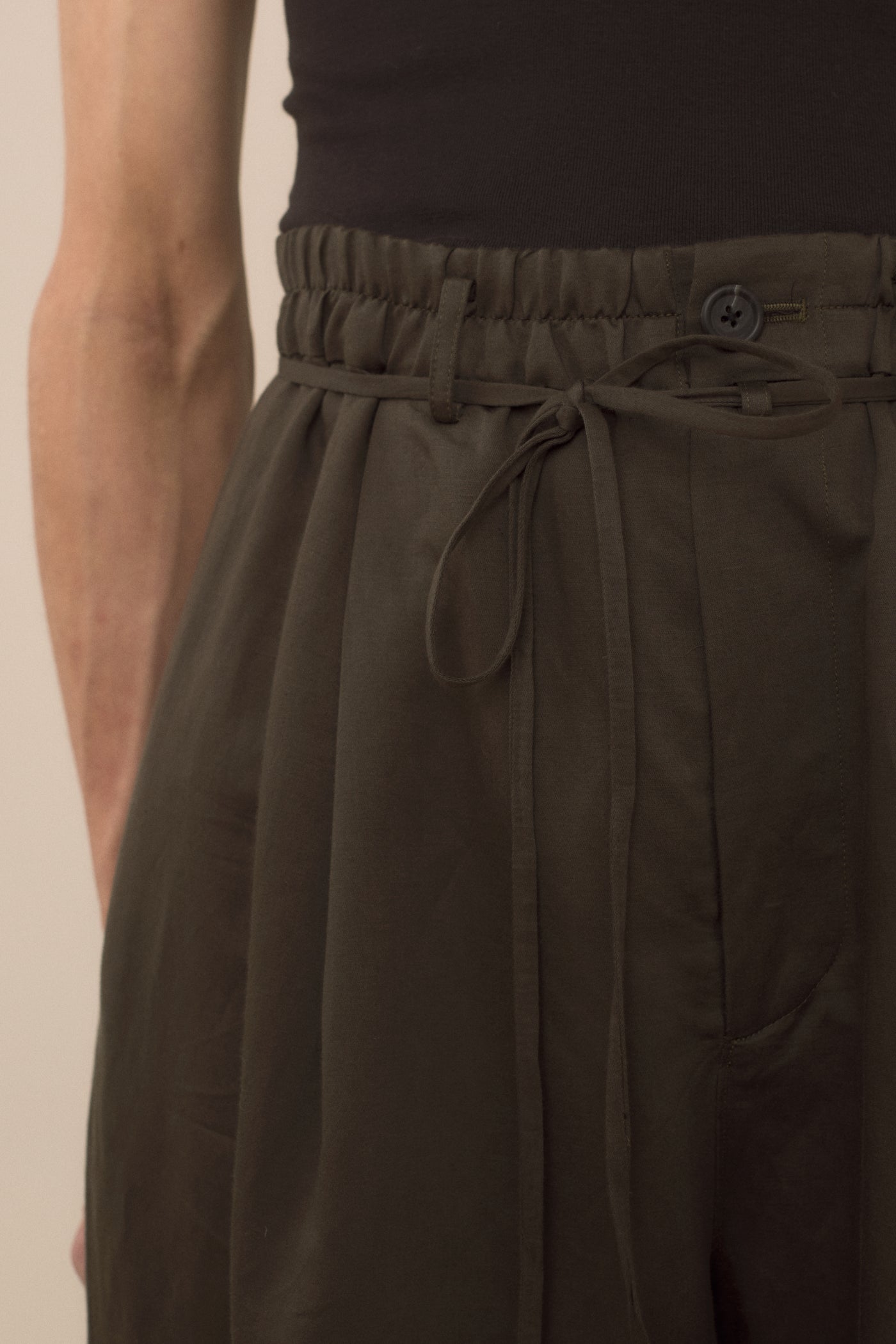 SATIN TROUSER