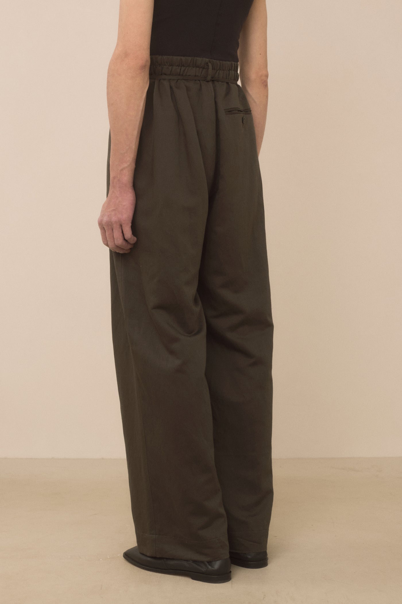 SATIN TROUSER