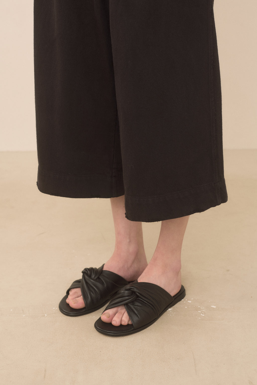 WASHED CROP TROUSER