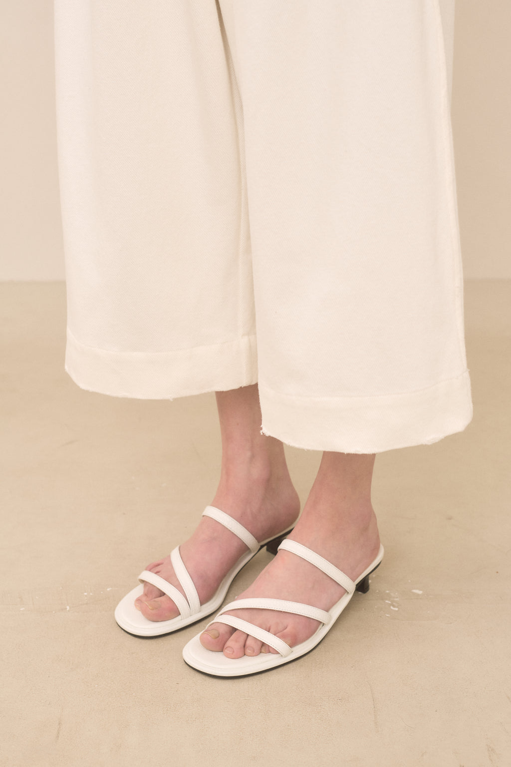 WASHED CROP TROUSER